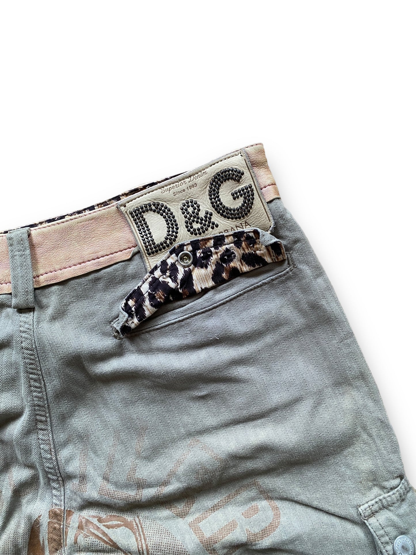 D&G ARMY COMBAT CARGO PANTS