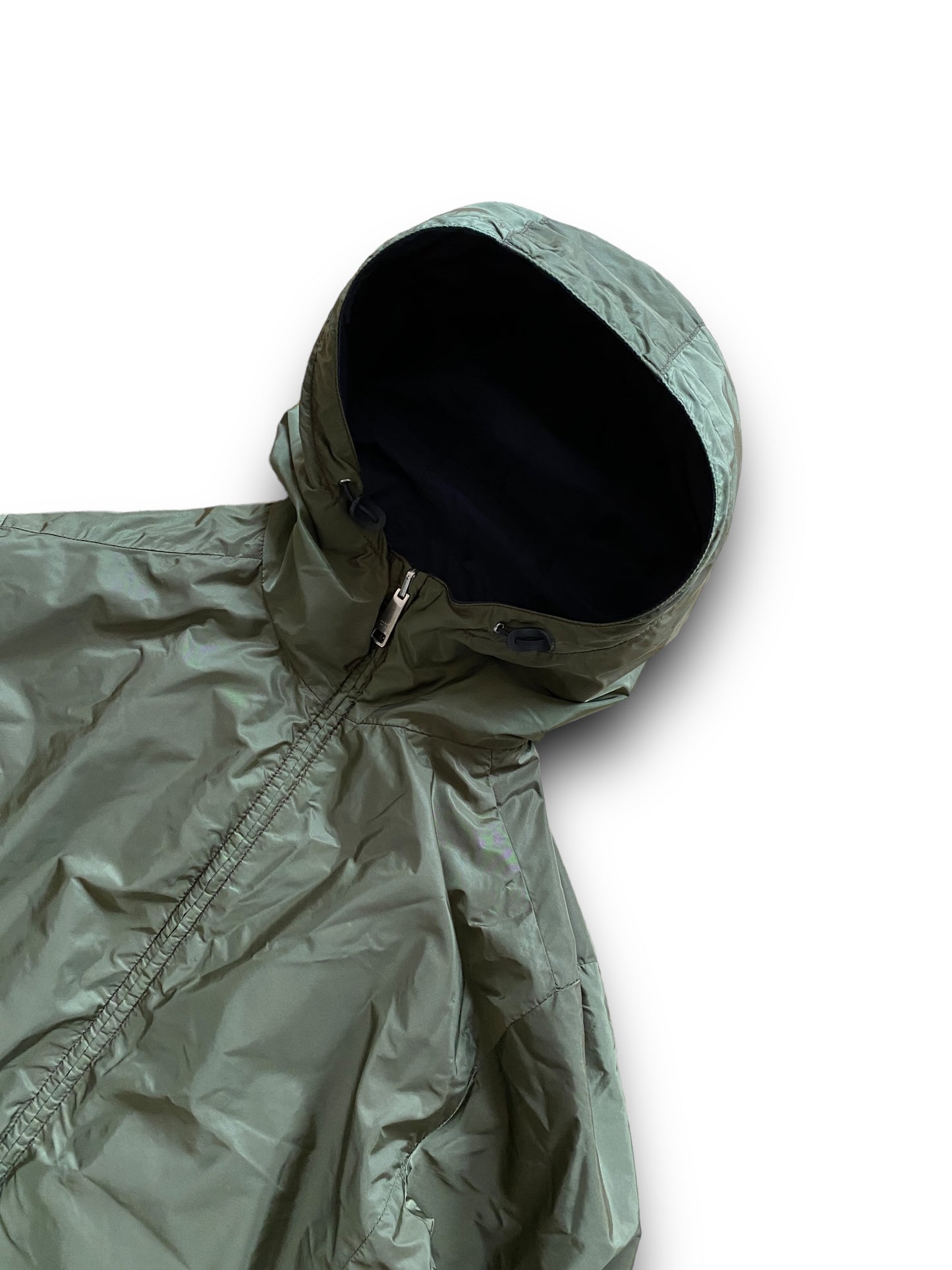 PRADA SPORT REVERSIBLE BLUE & KAKI JACKET (M)