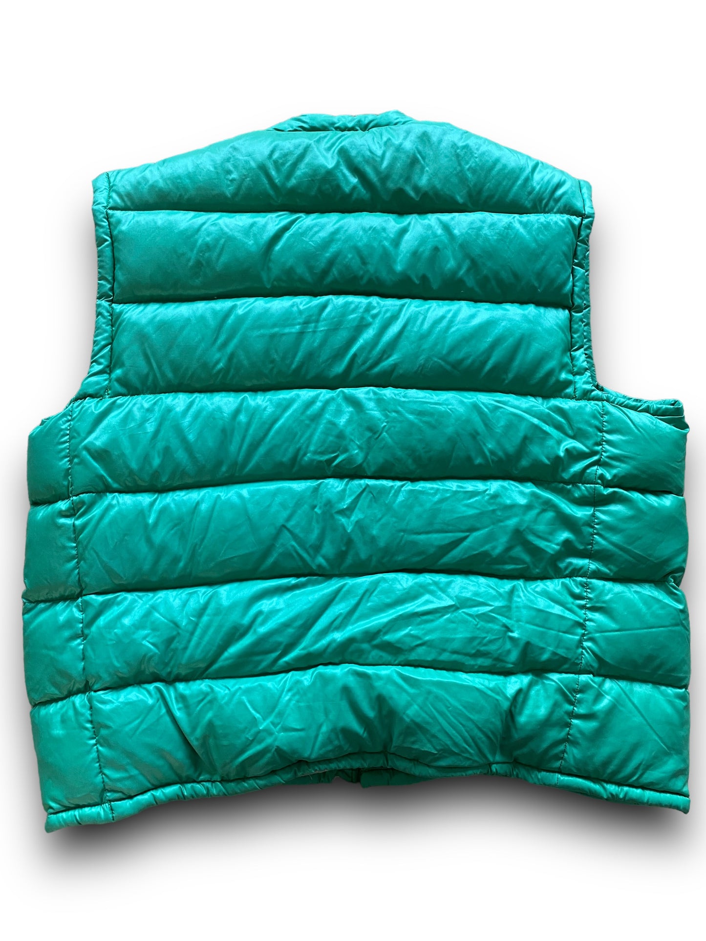MONCLER 90s EMERALD GREEN PUFFER VEST (L-XL)