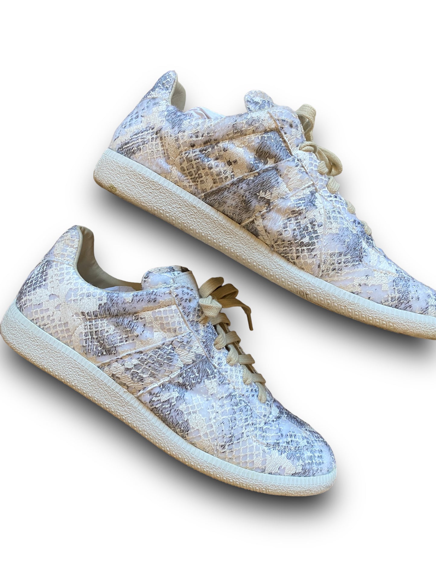 MAISON MARGIELA REPLICA SNEAKERS FAUX FUR SNAKE (43EU)