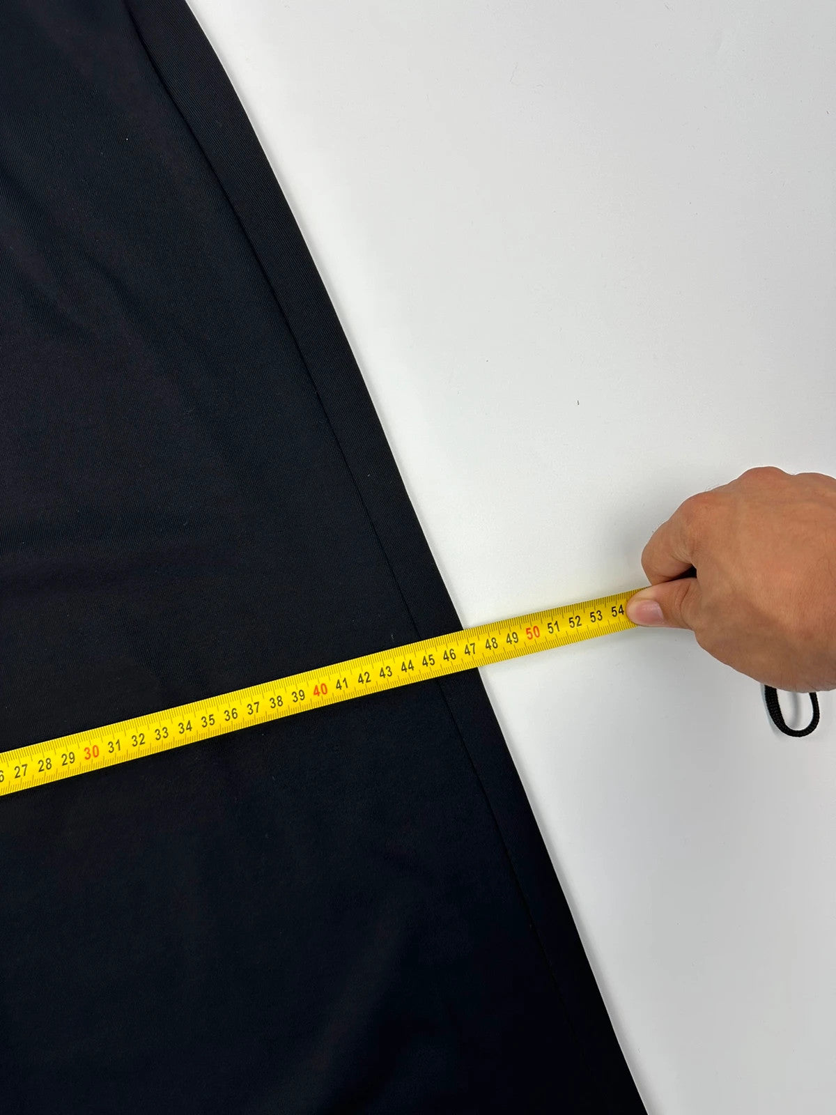 Marithé Francois Girbaud black two-piece set with light elastic waist and minimalist design.