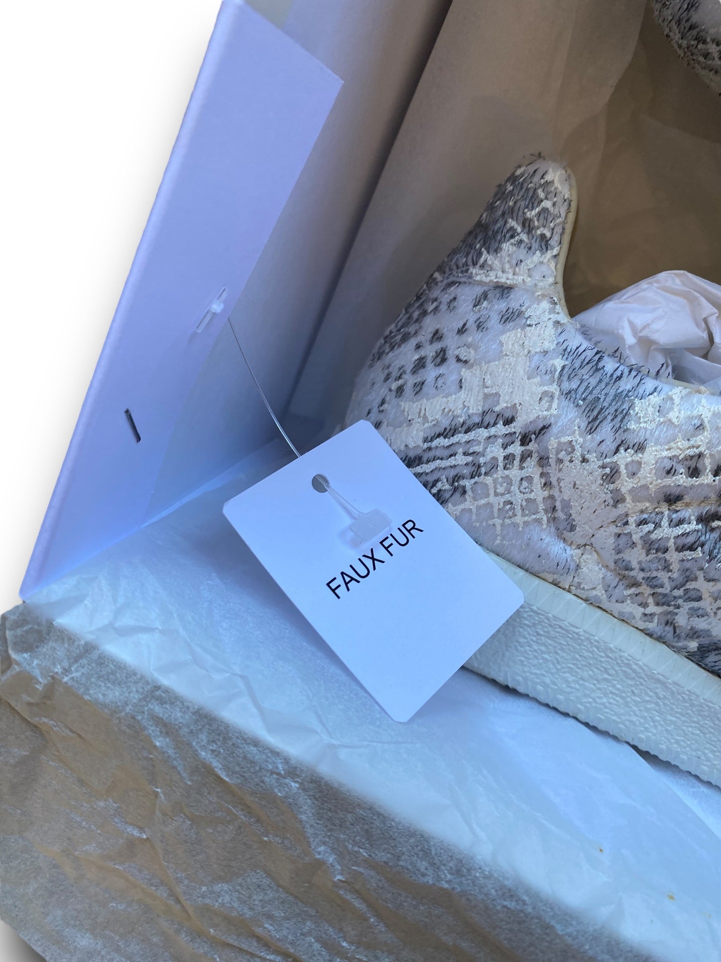 MAISON MARGIELA REPLICA SNEAKERS FAUX FUR SNAKE (43EU)