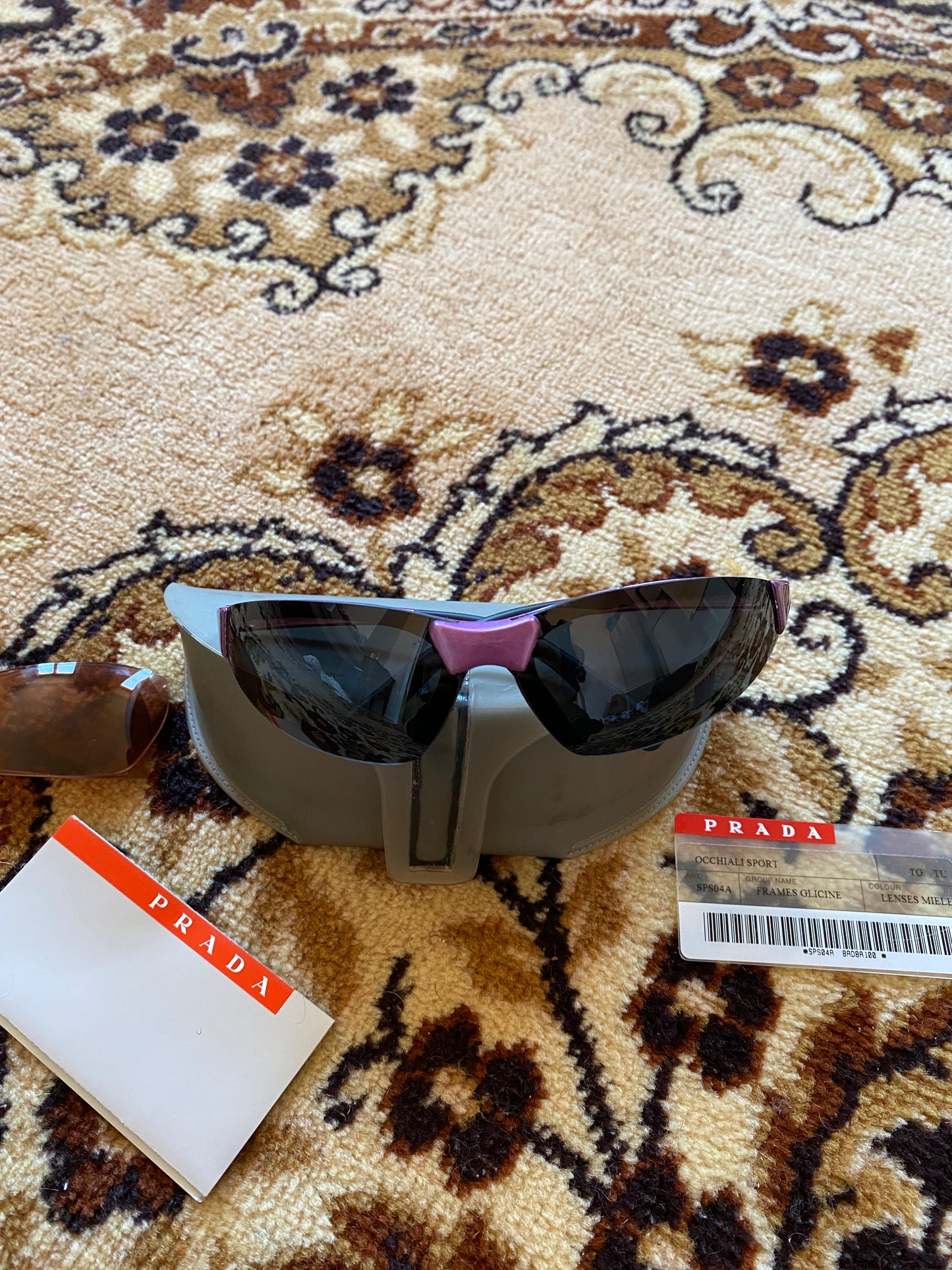 PRADA SPORT PURPLE RACING SUNGLASSES