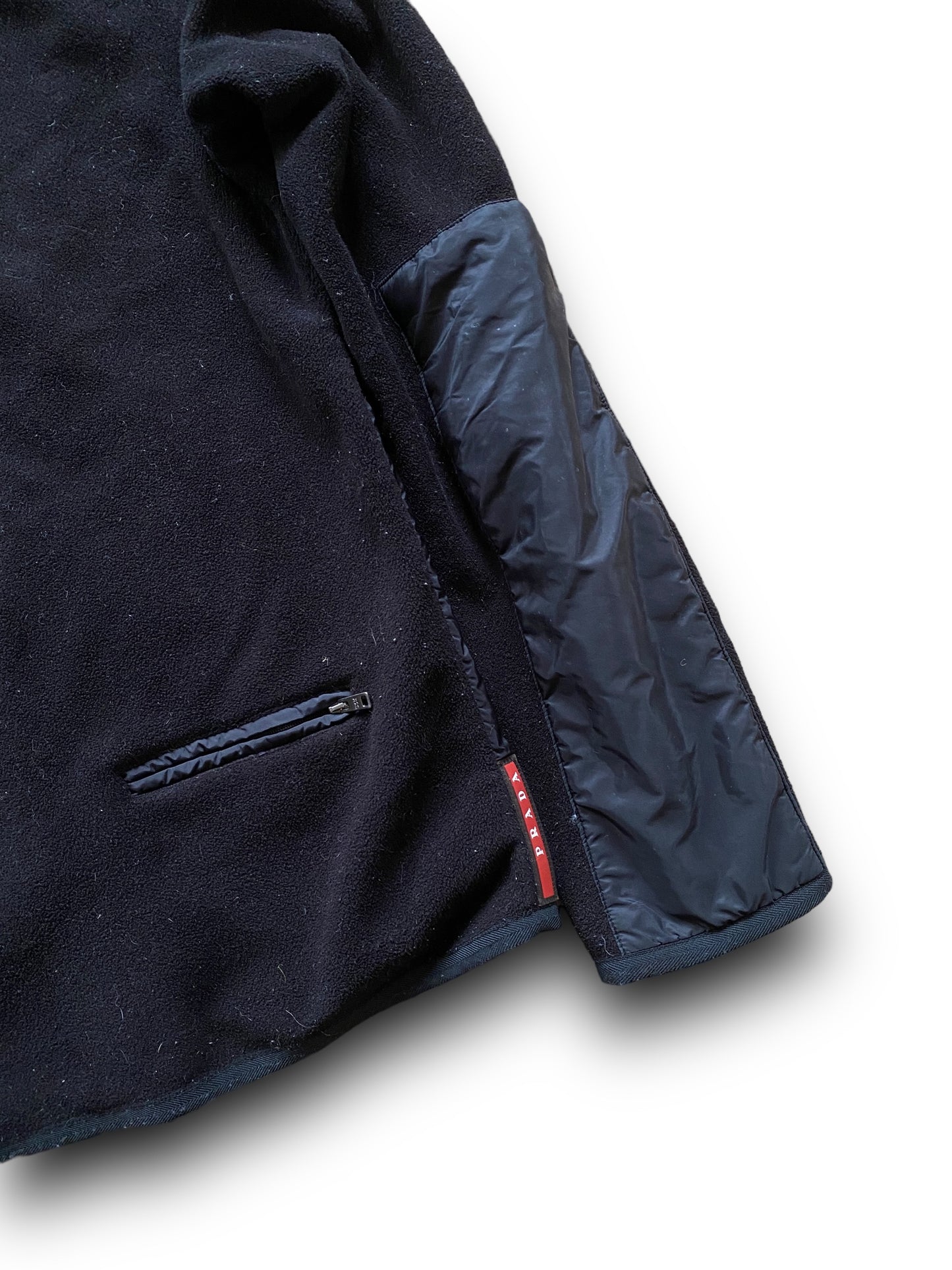 PRADA SPORT BLACK FLEECE JACKET FW2017 (S-M)