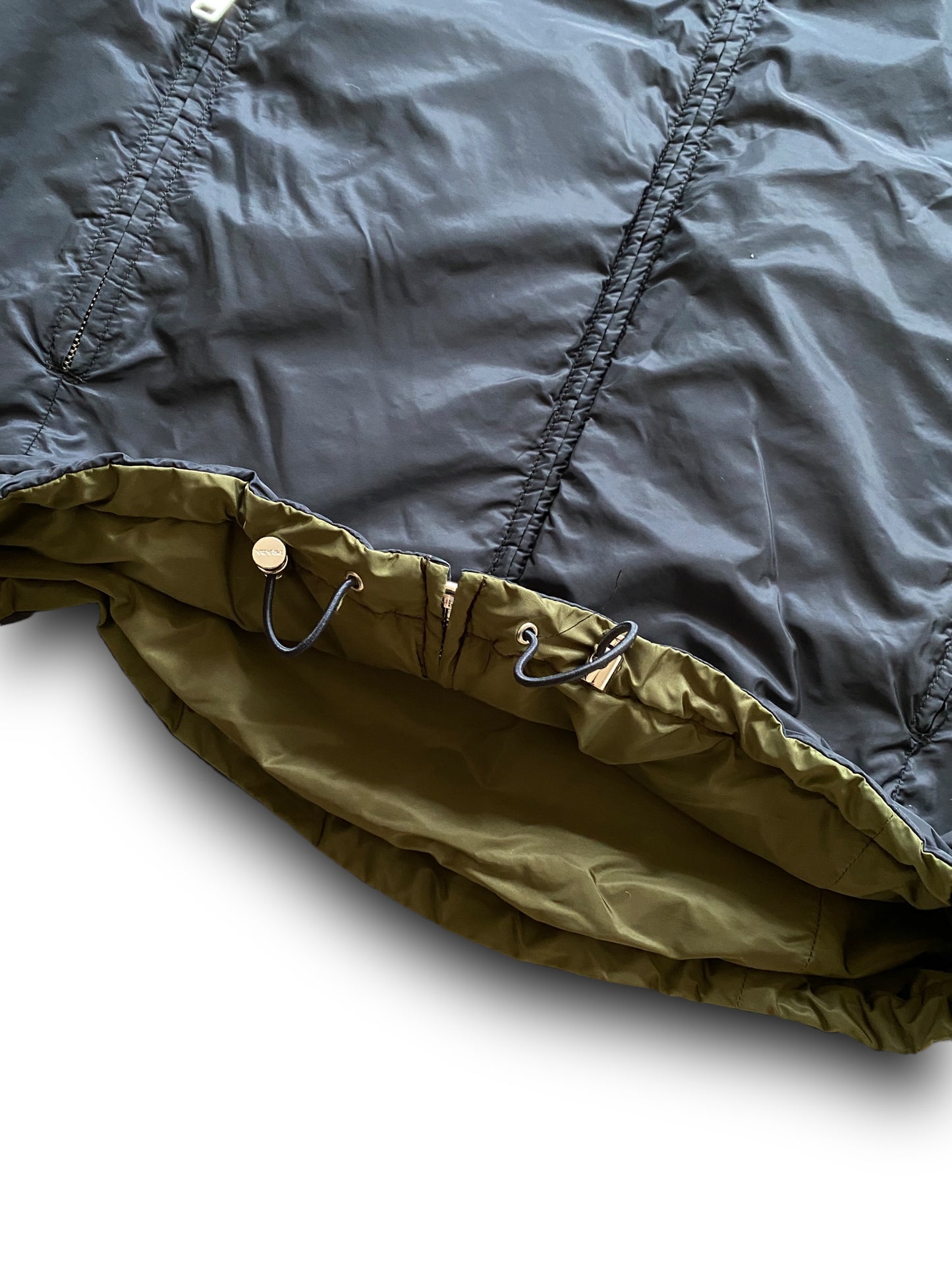 PRADA SPORT REVERSIBLE BLUE & KAKI JACKET (M)