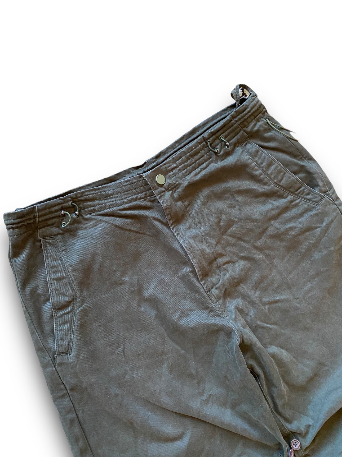MAHARISHI KAKI BAGGY SNOPANTS (L)