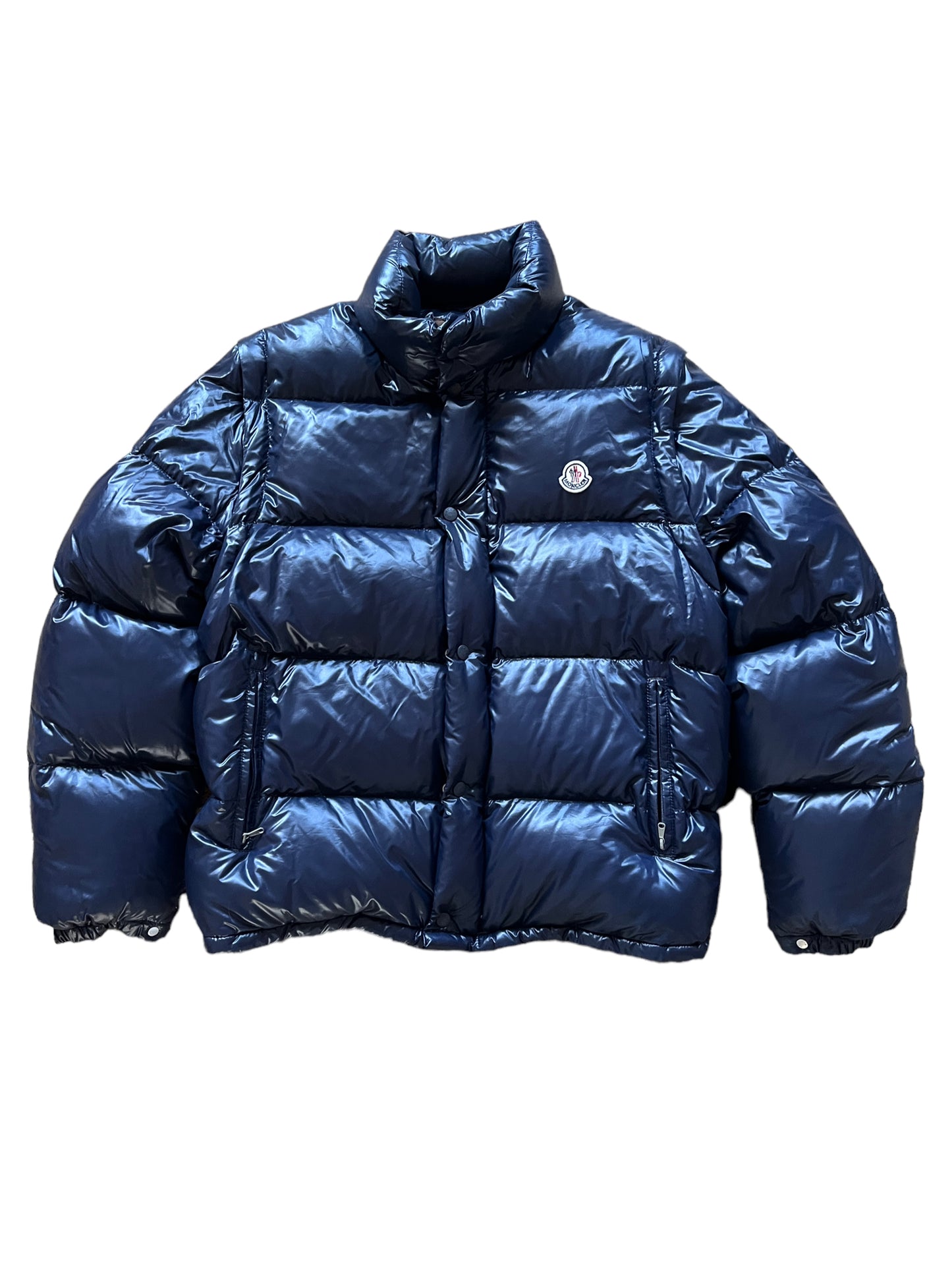 MONCLER PUFFER JACKET/VEST NAVY (L-XL)