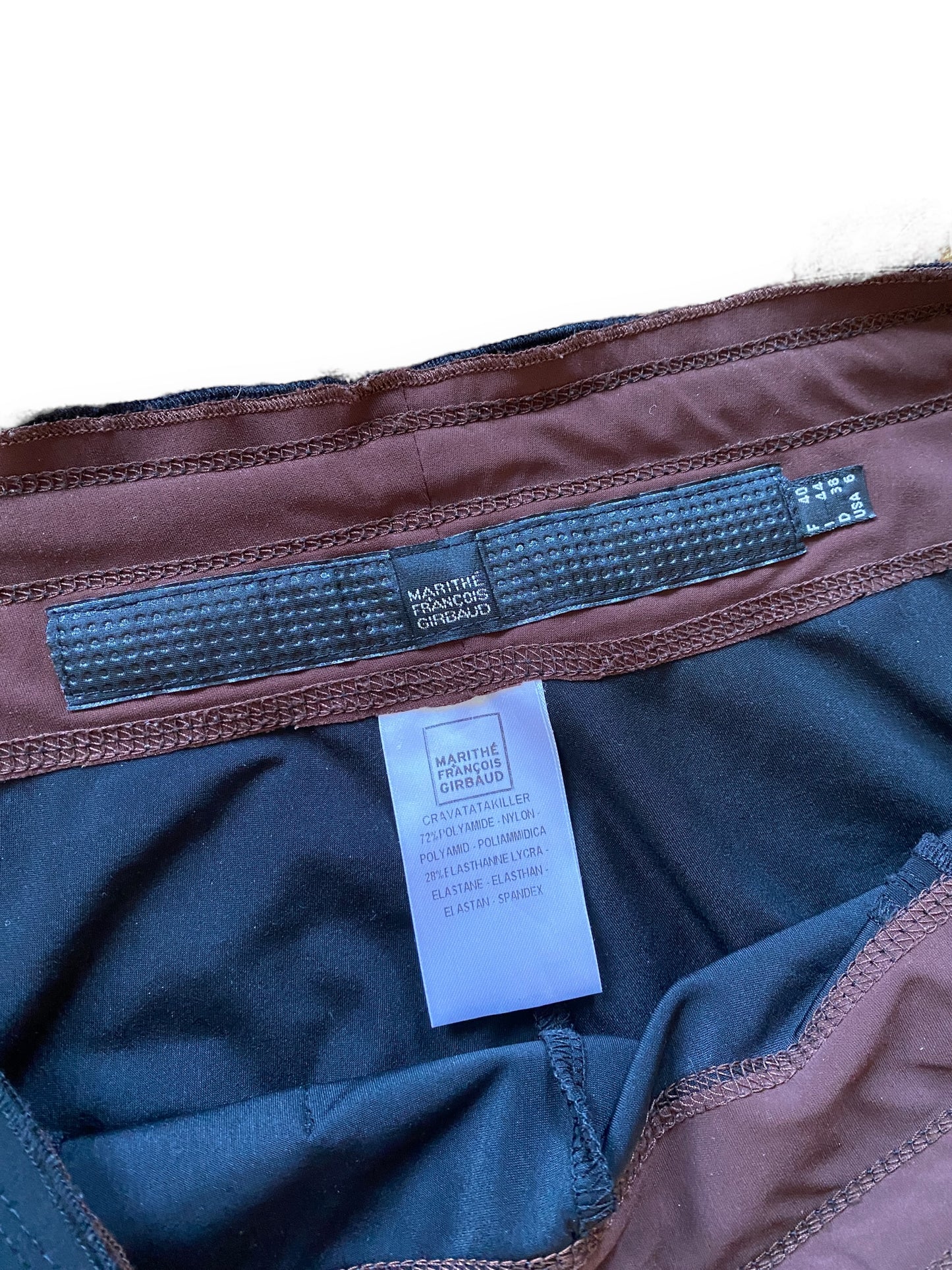 MFG BLACK BAGGY PANTS (S-M)