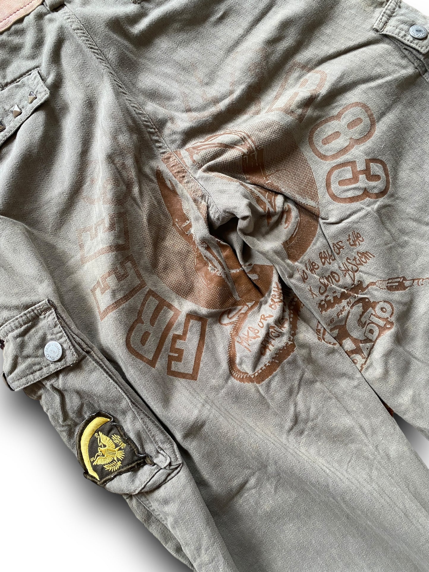 D&G ARMY COMBAT CARGO PANTS