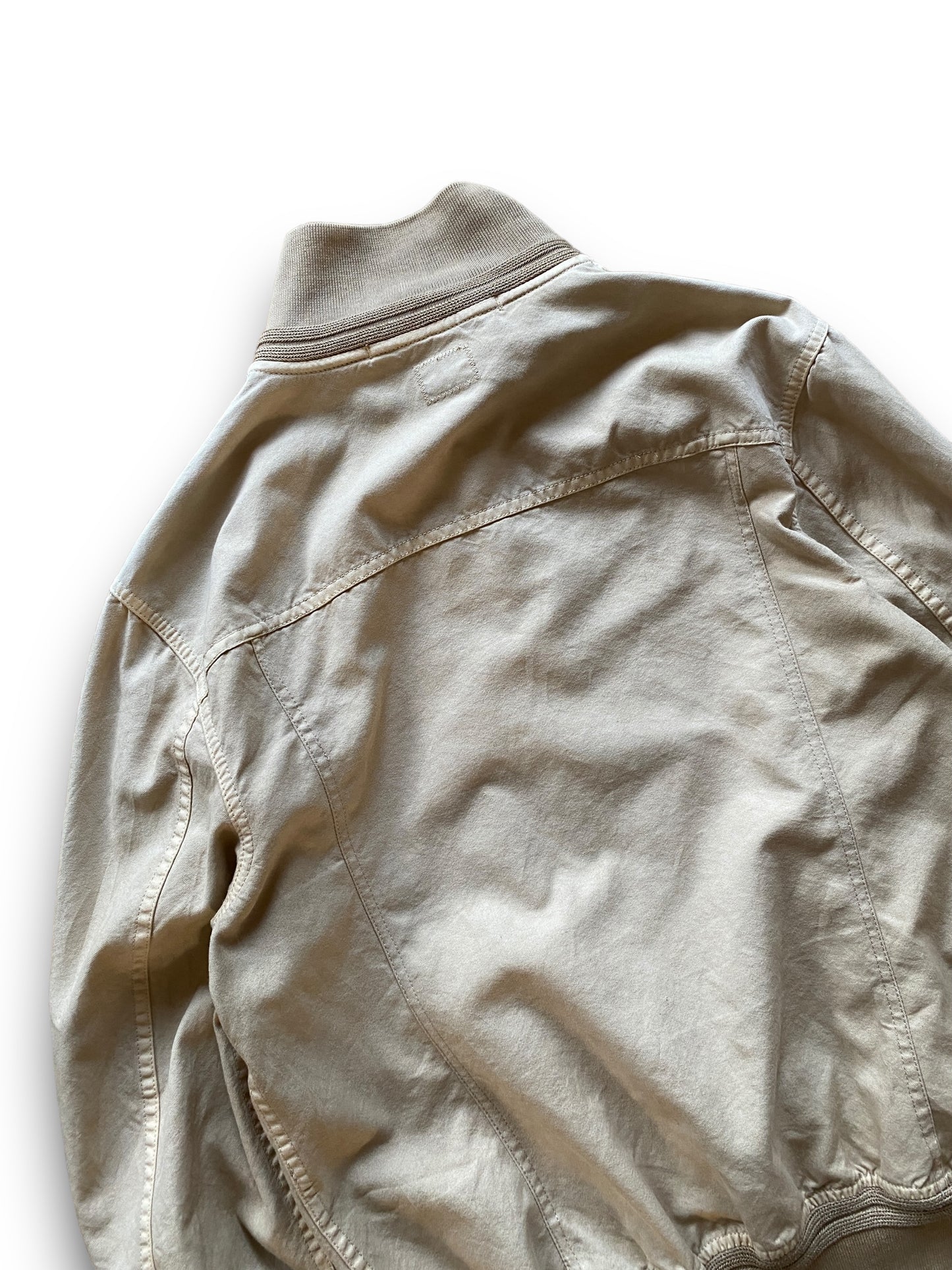 CP COMPANY BEIGE FLIGHT JACKET (M)