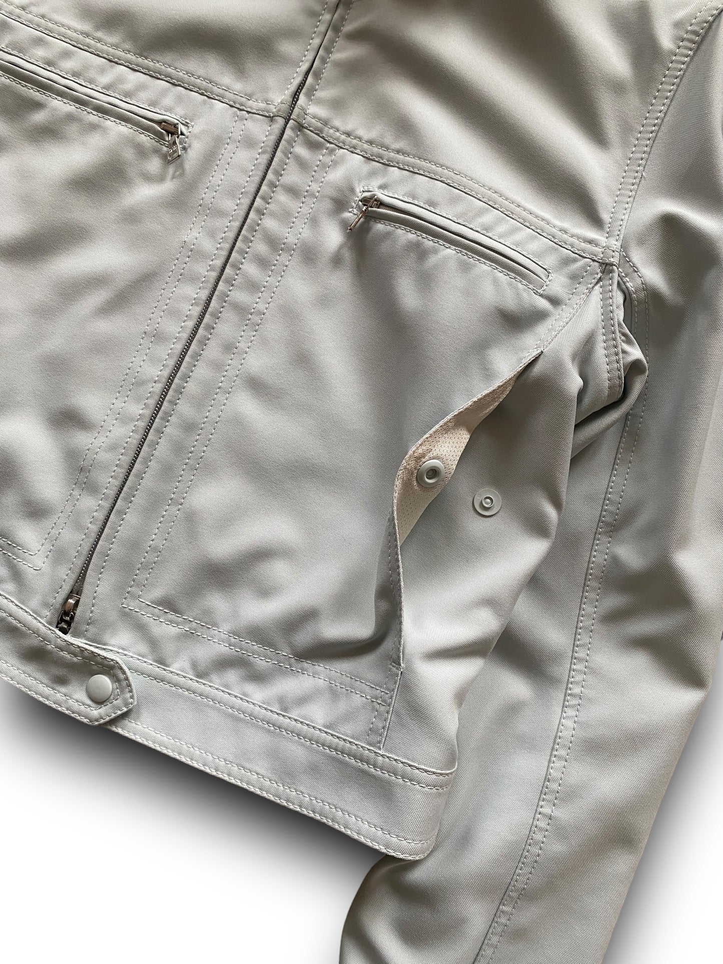 PRADA SPORT 00s BABY LIGHT BLUE JACKET (S-M)