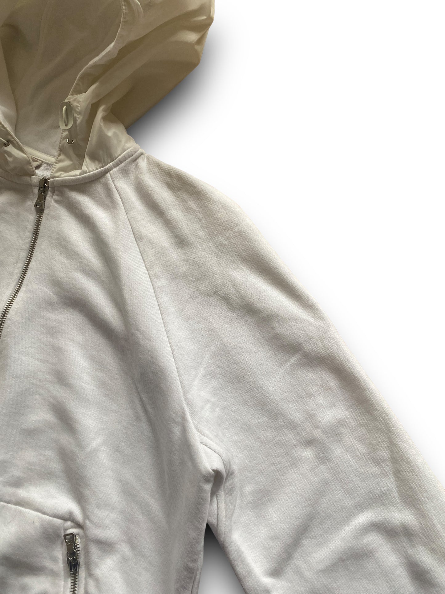 PRADA SPORT WHITE HOODIE (L)