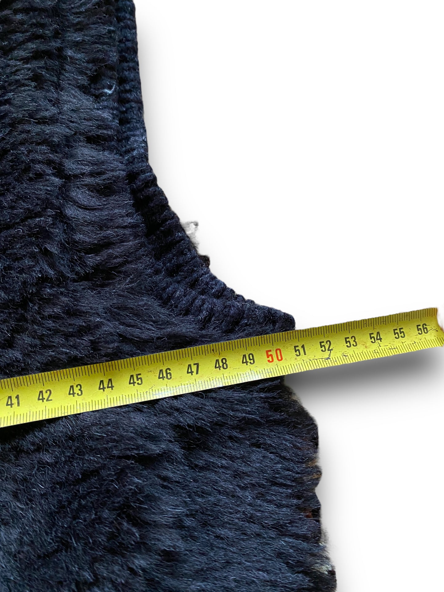 PRADA FW2007 BLACK FUR WOOL VEST SAMPLE (M-L)