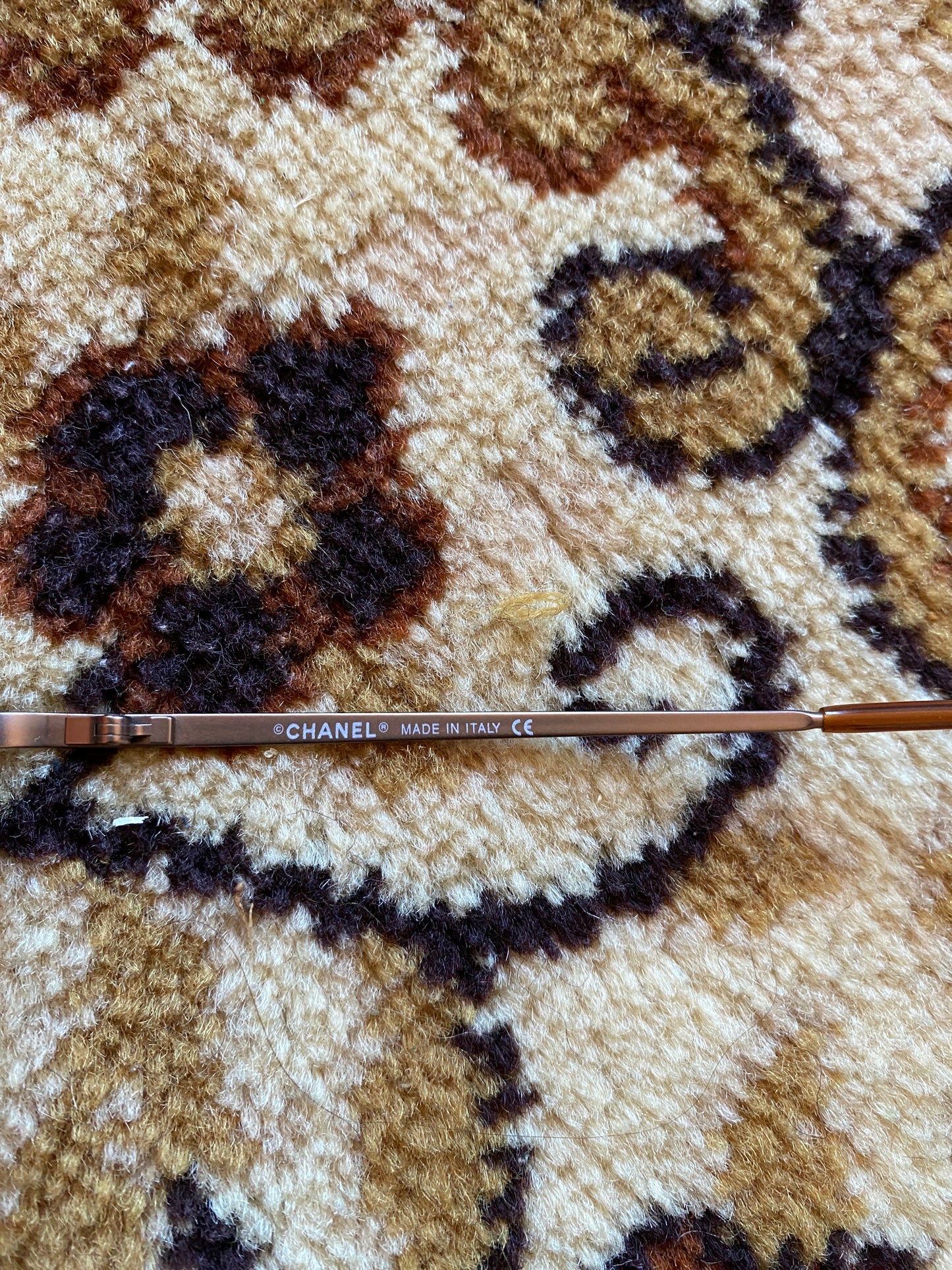 CHANEL 00s RIMLESS ROSE SUNGLASSES