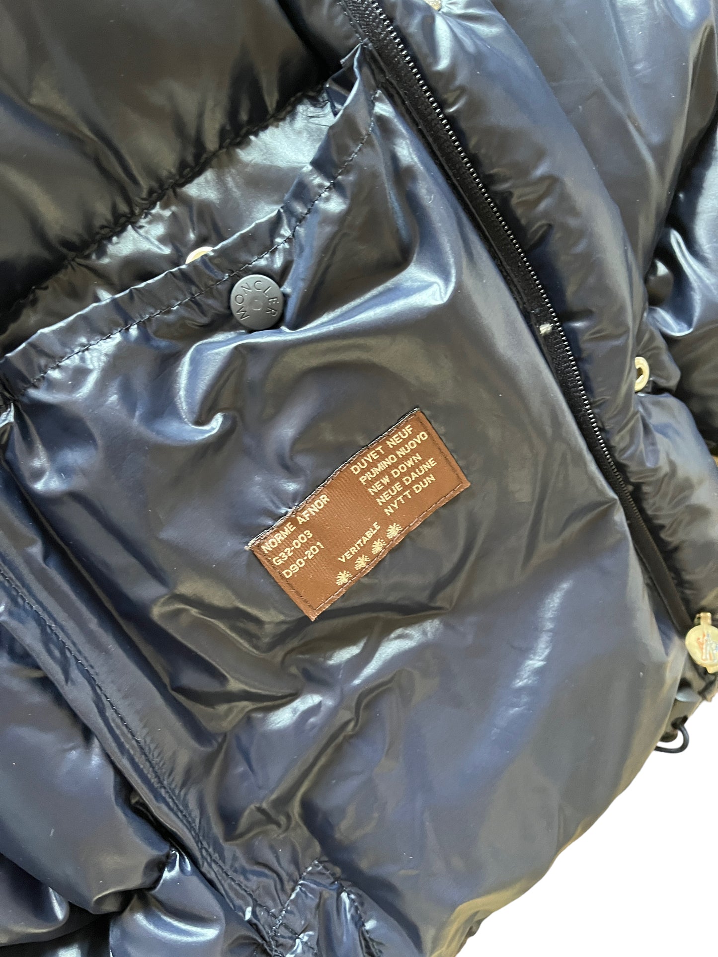 MONCLER PUFFER JACKET/VEST NAVY (L-XL)