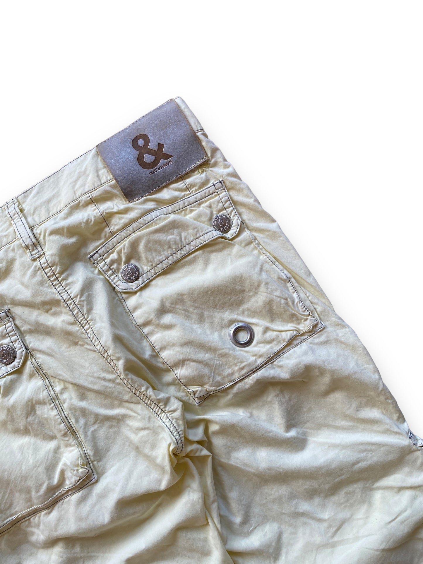 D&G CARGO YELLOW LIGHT PANTS
