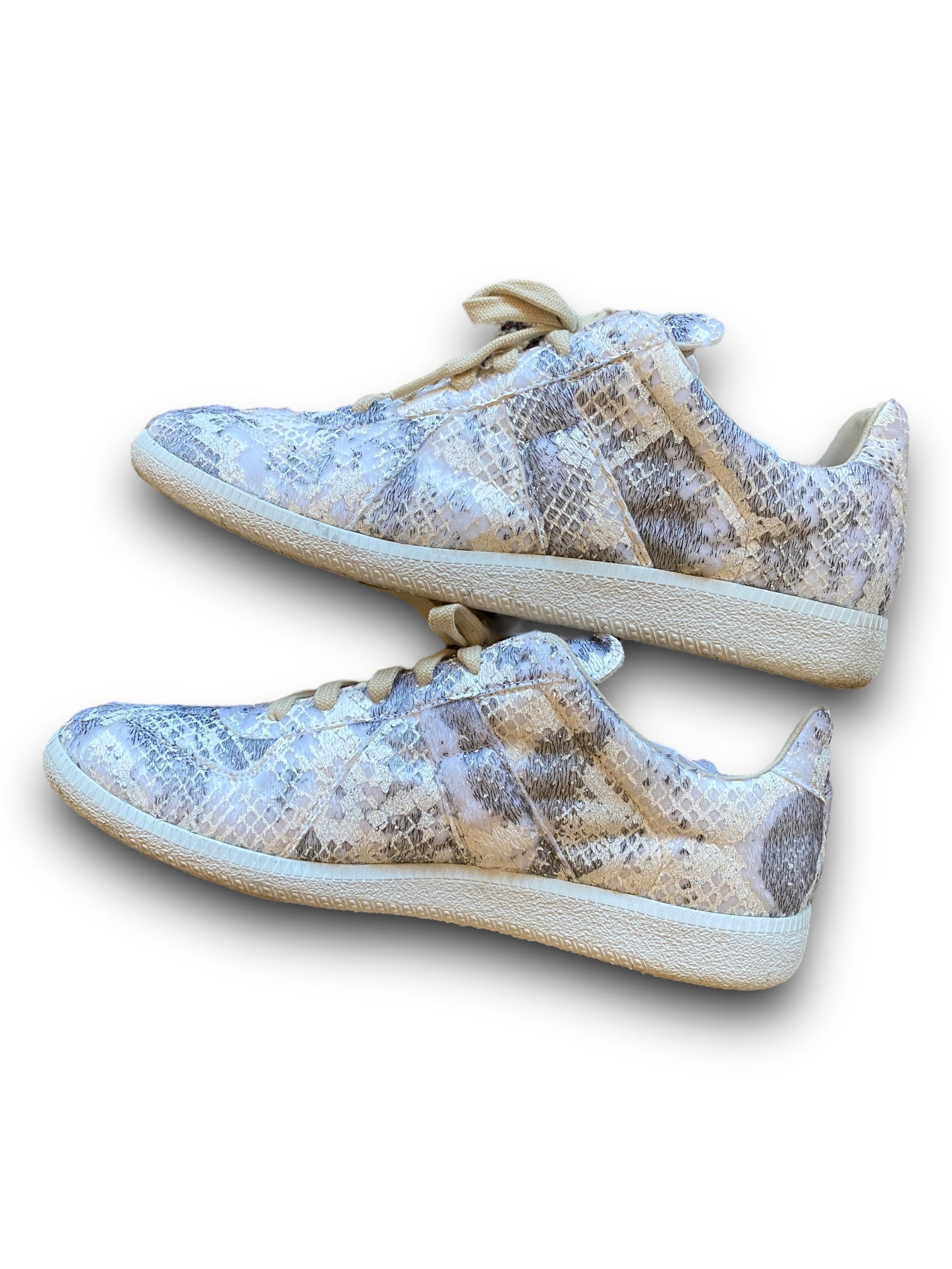 MAISON MARGIELA REPLICA SNEAKERS FAUX FUR SNAKE (43EU)