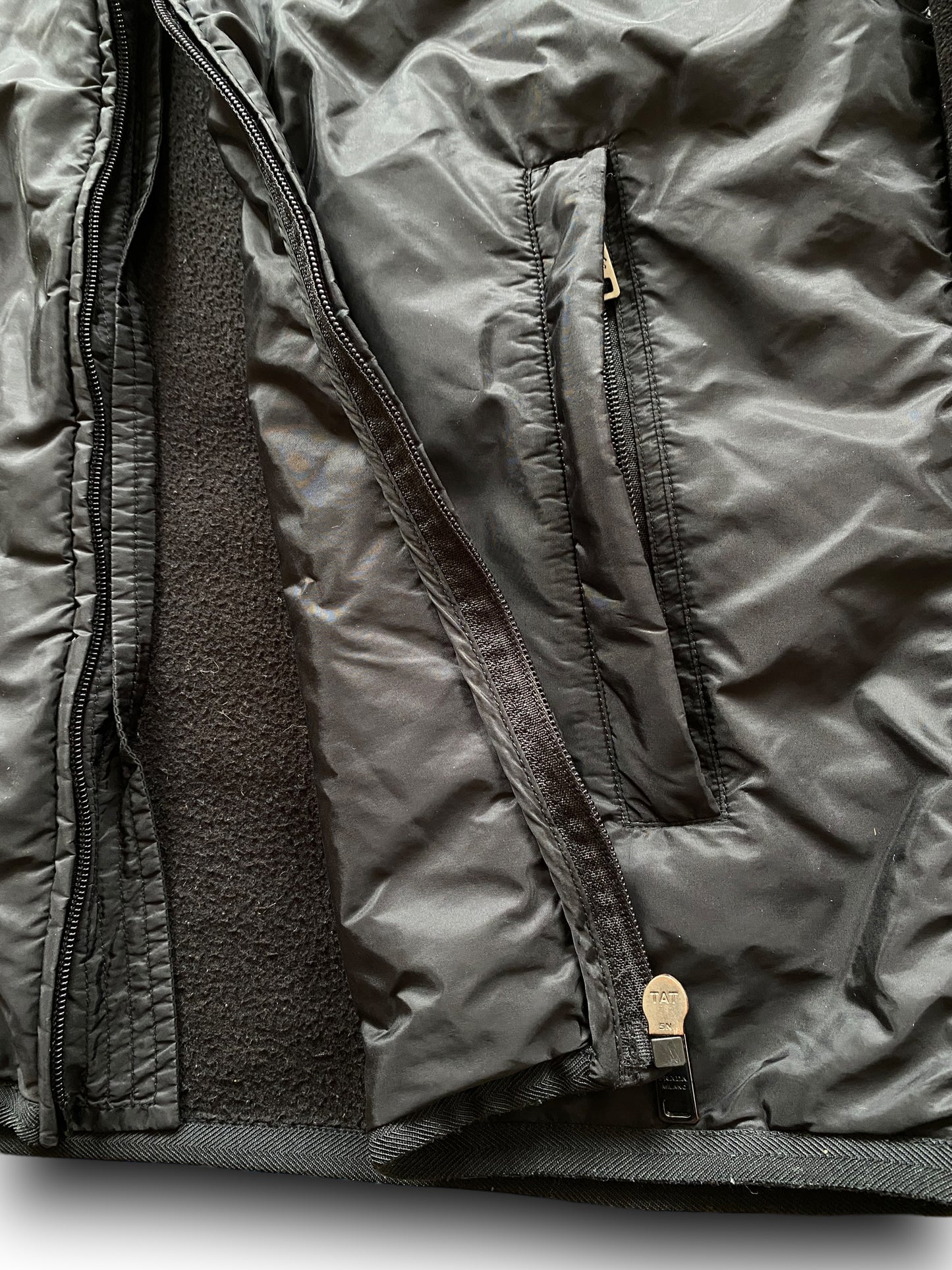 PRADA SPORT BLACK FLEECE JACKET FW2017 (S-M)