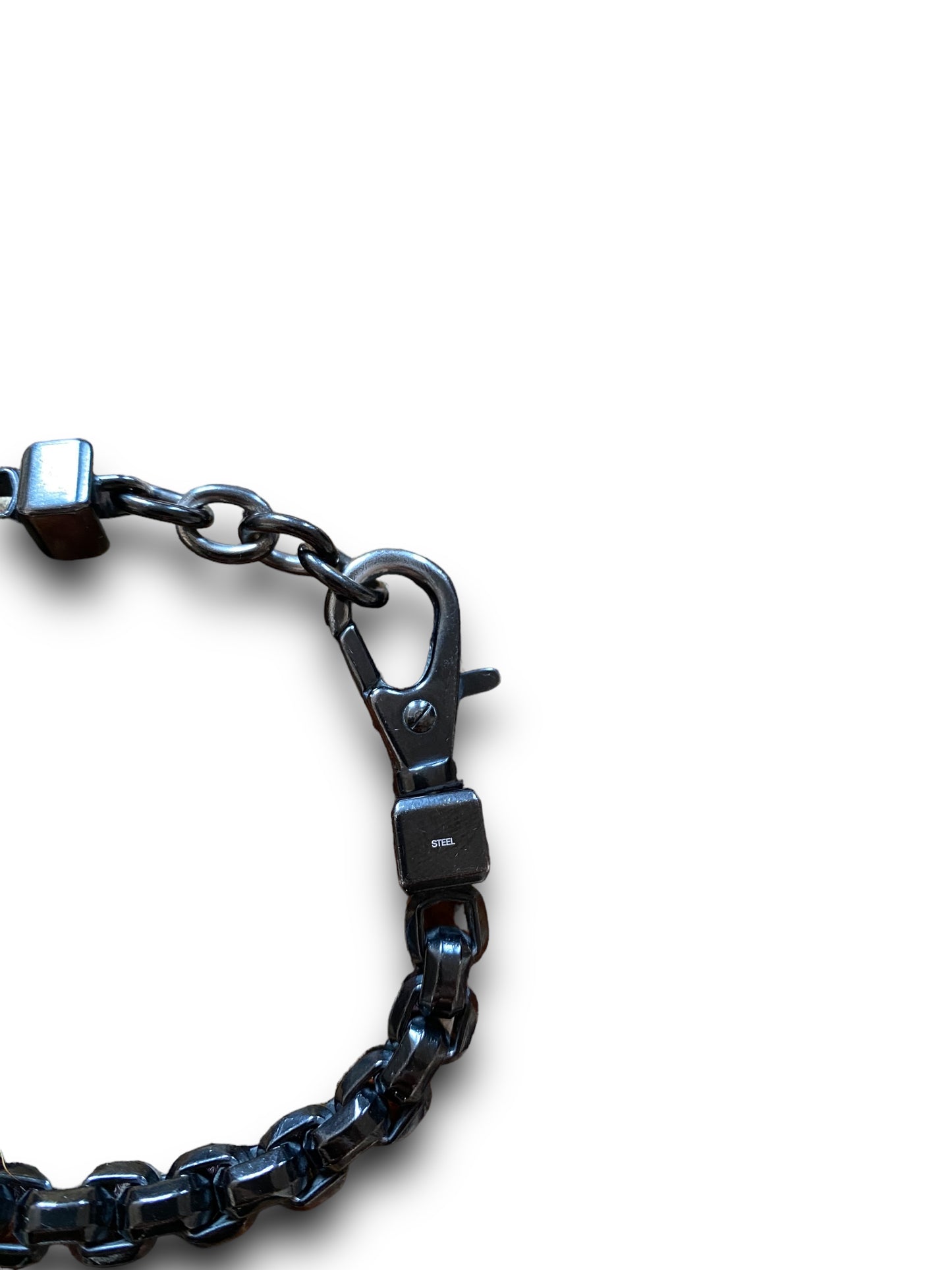 ARMANI DARK STEEL BLACK BRACELET