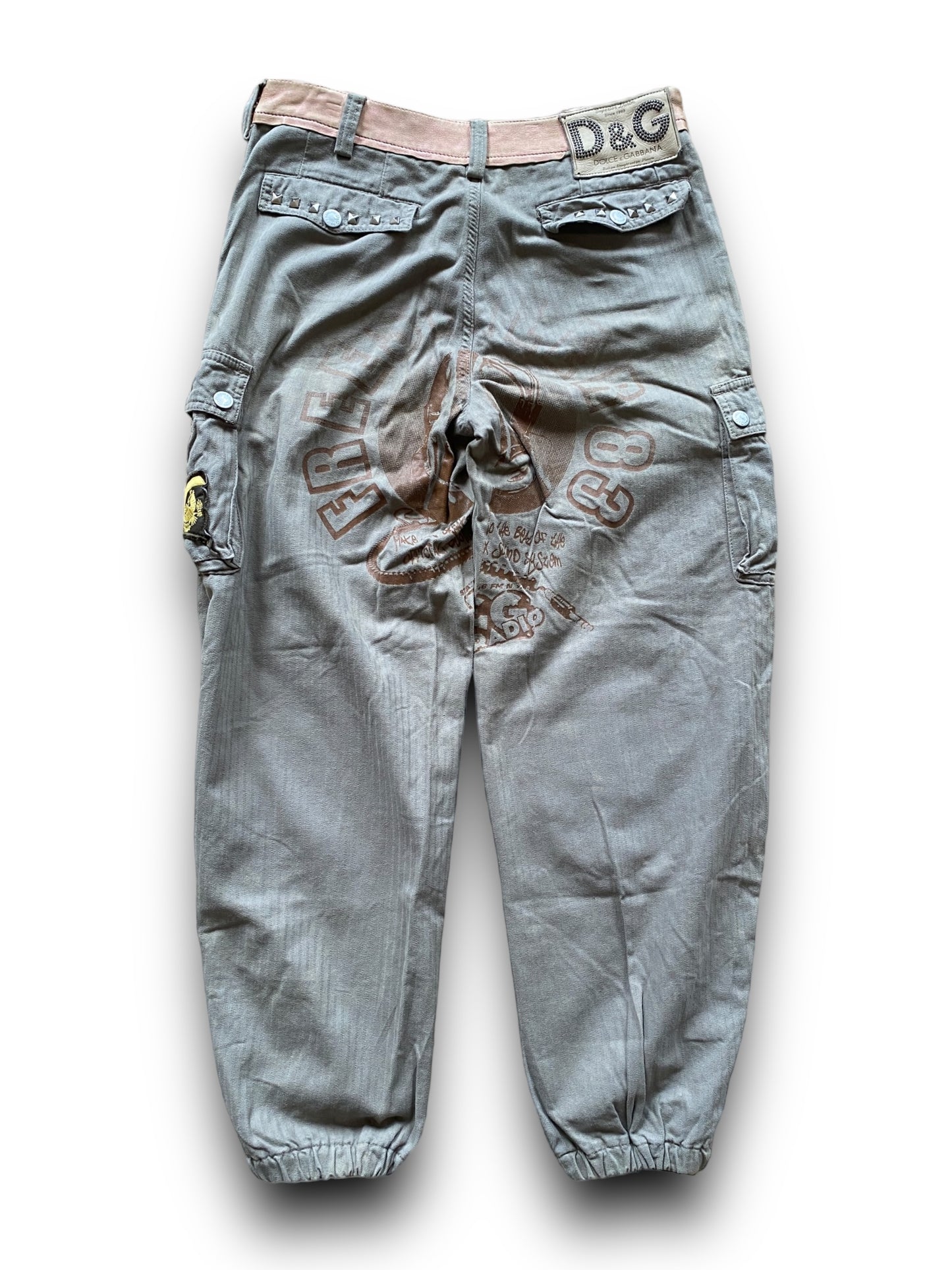 D&G ARMY COMBAT CARGO PANTS