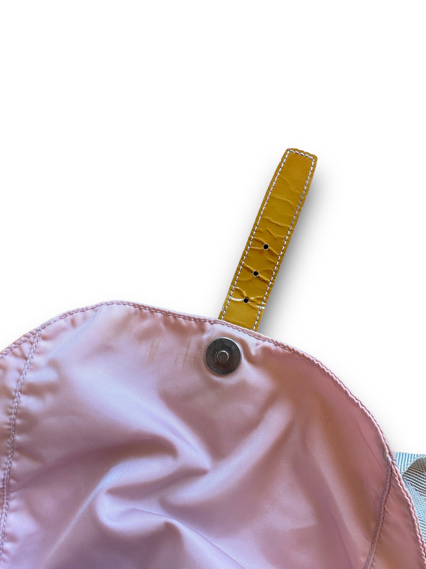 PRADA PINK TRIANGLE BACKPACK