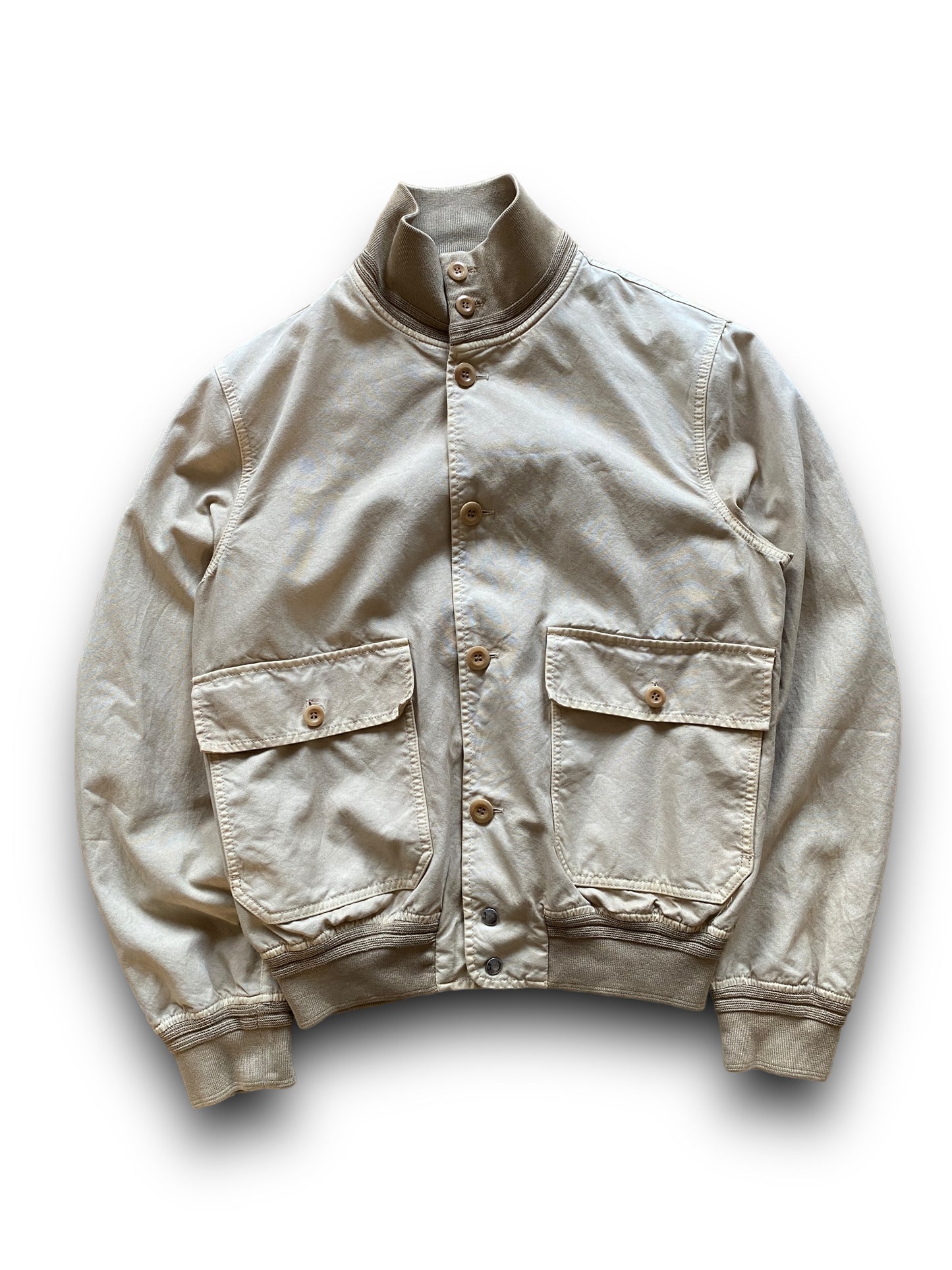 CP COMPANY BEIGE FLIGHT JACKET (M)