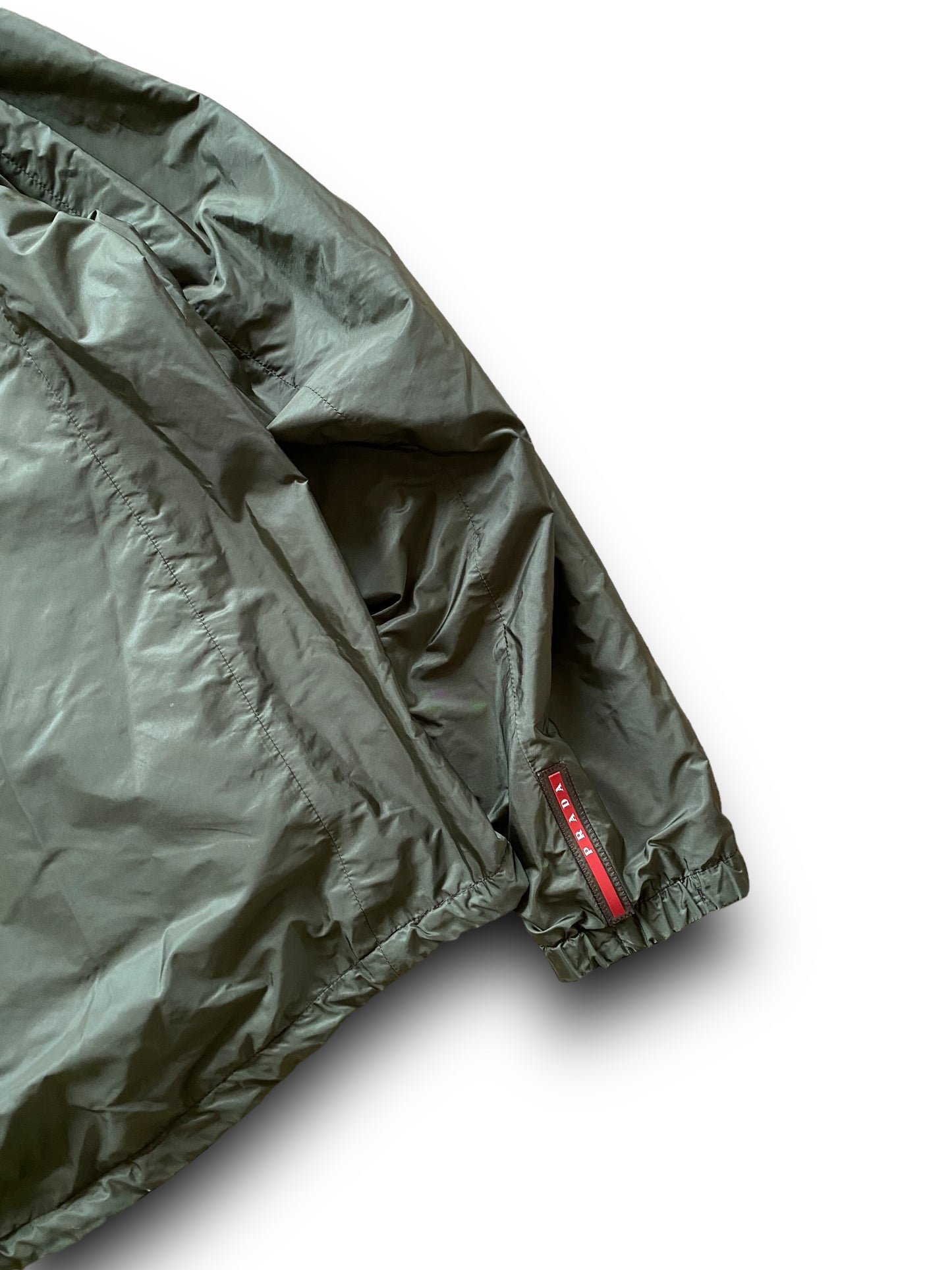 PRADA SPORT REVERSIBLE BLUE & KAKI JACKET (M)