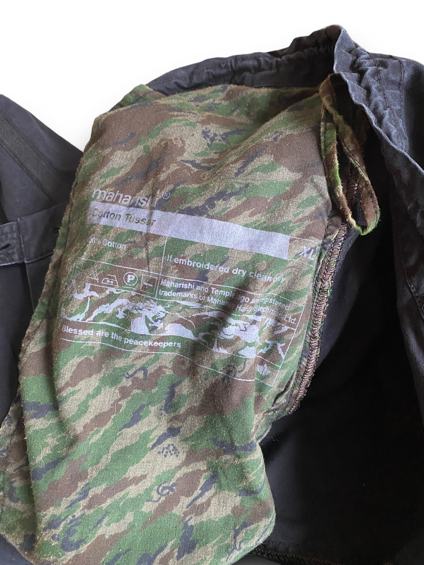 MAHARISHI BLACK SNOPANTS (XL)