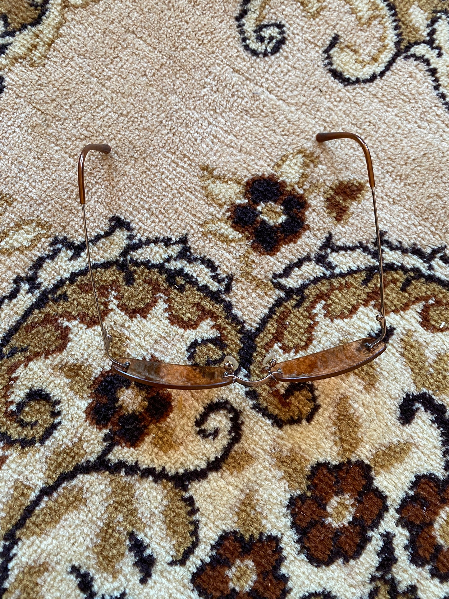CHANEL 00s RIMLESS ROSE SUNGLASSES
