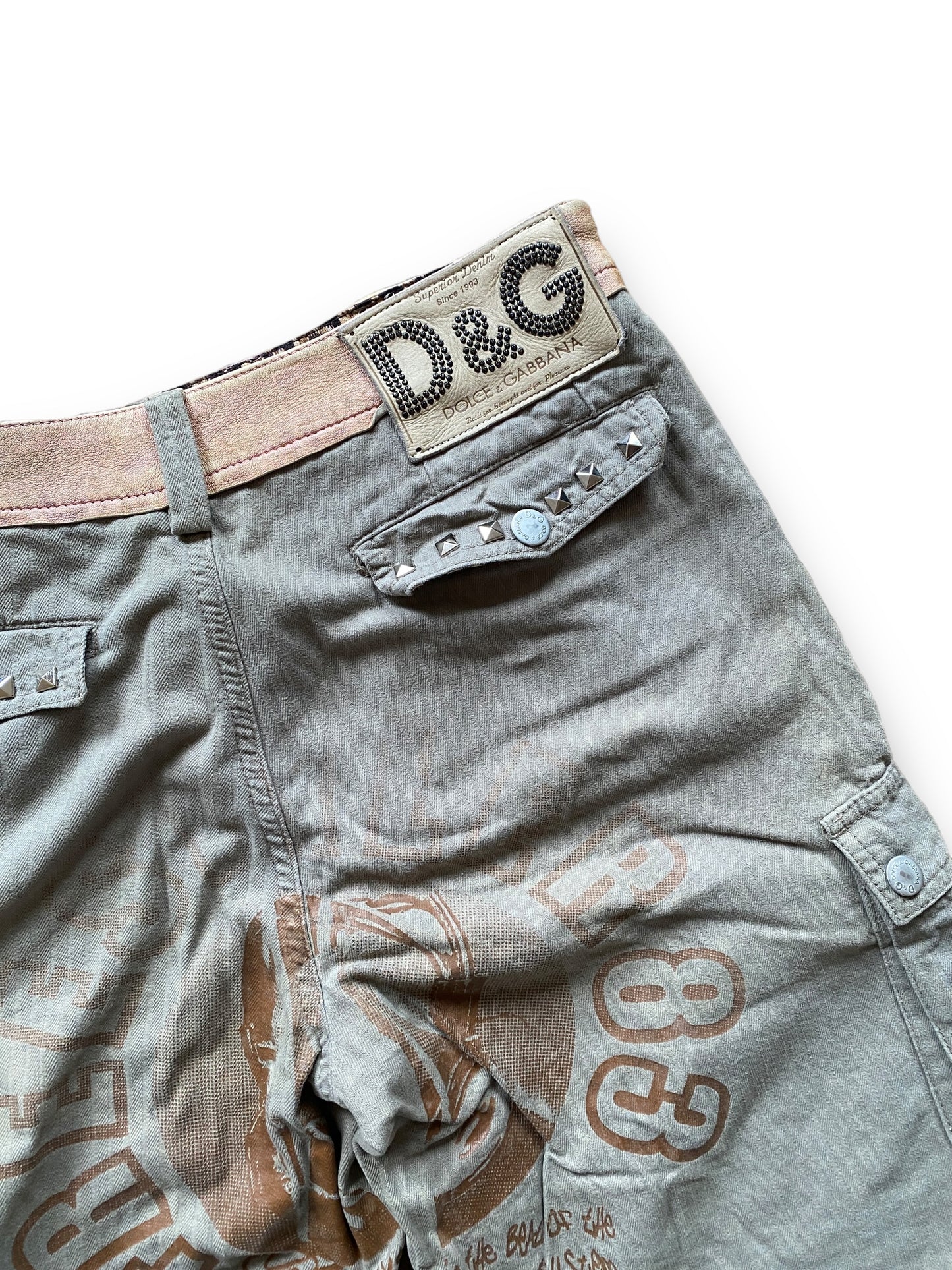 D&G ARMY COMBAT CARGO PANTS