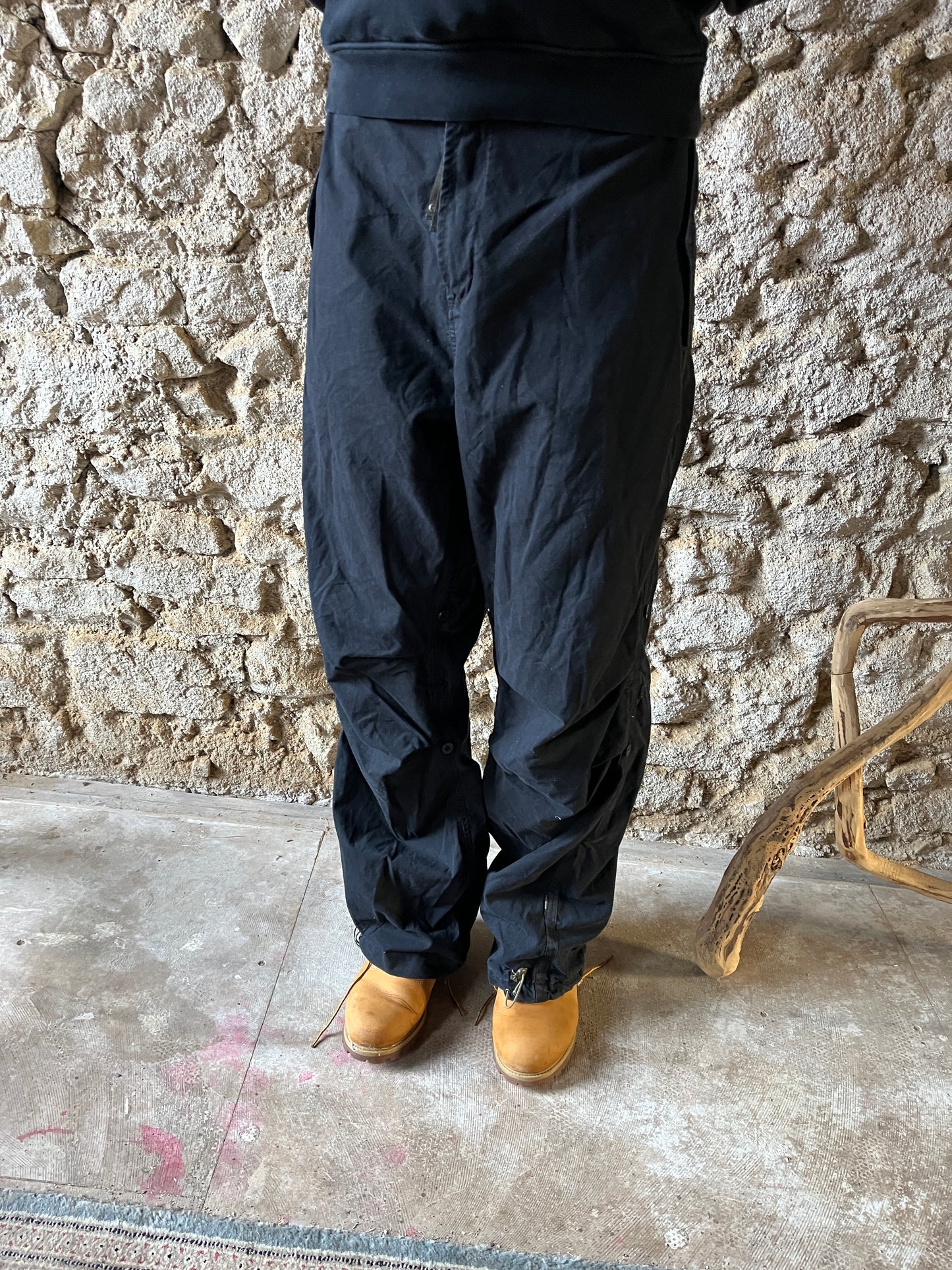 MAHARISHI BLACK SNOPANTS (XL)