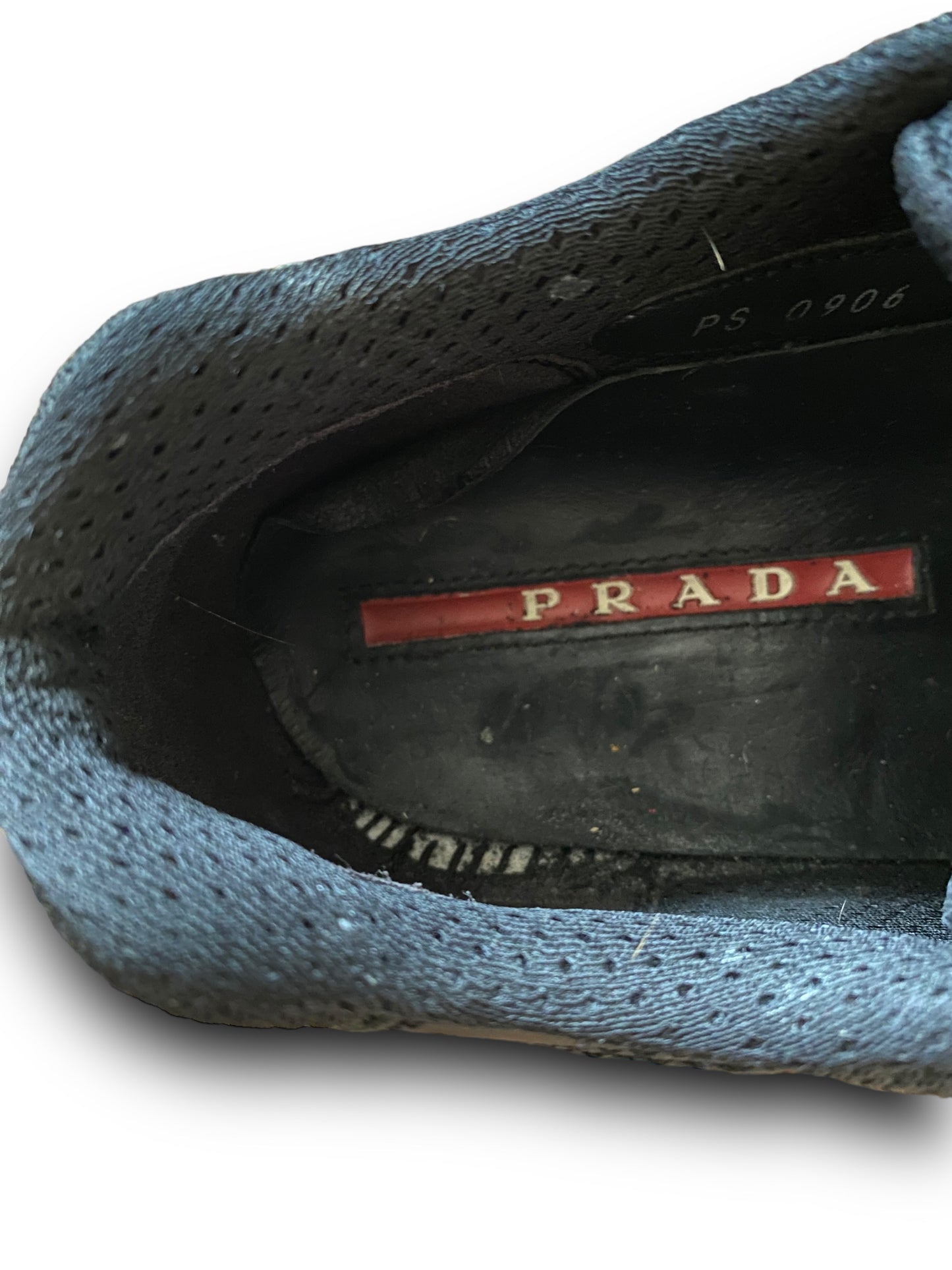 PRADA BLACK LEATHER AMERICA’S CUP SHOES
