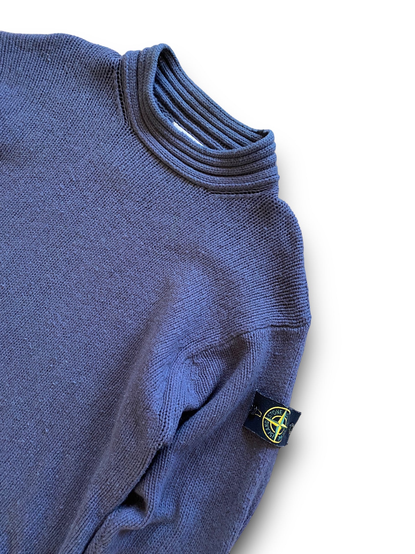 STONE ISLAND 90s WOOL KNITE JUMPER