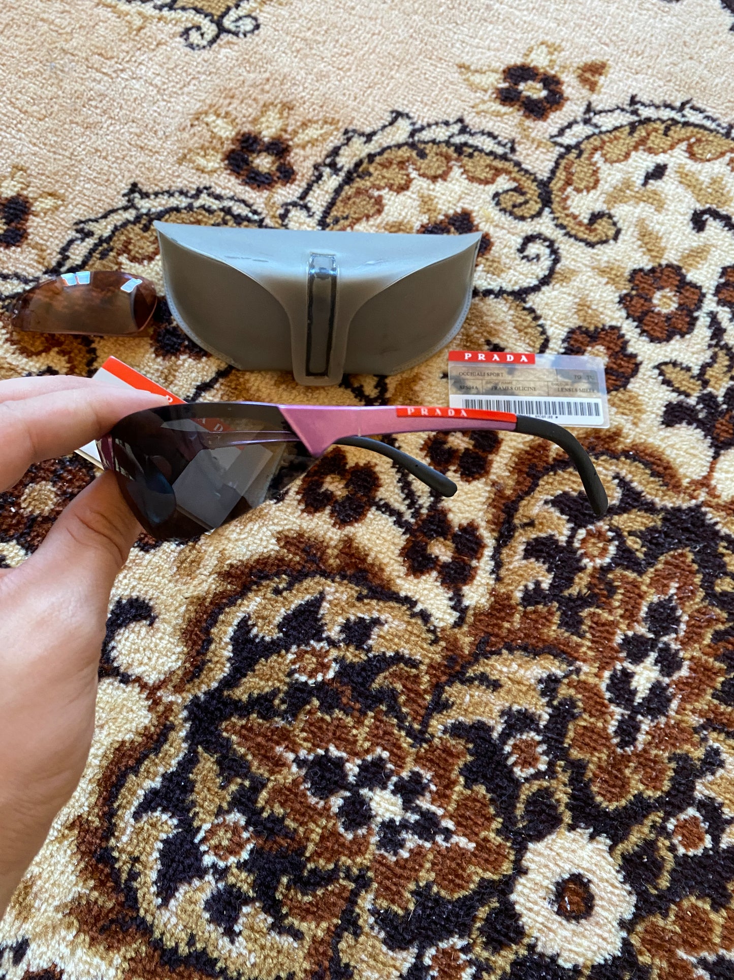 PRADA SPORT PURPLE RACING SUNGLASSES