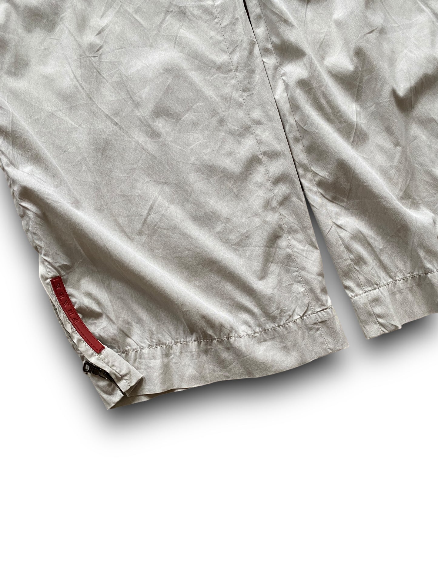 PRADA LIGHT CREME PANTS (M)