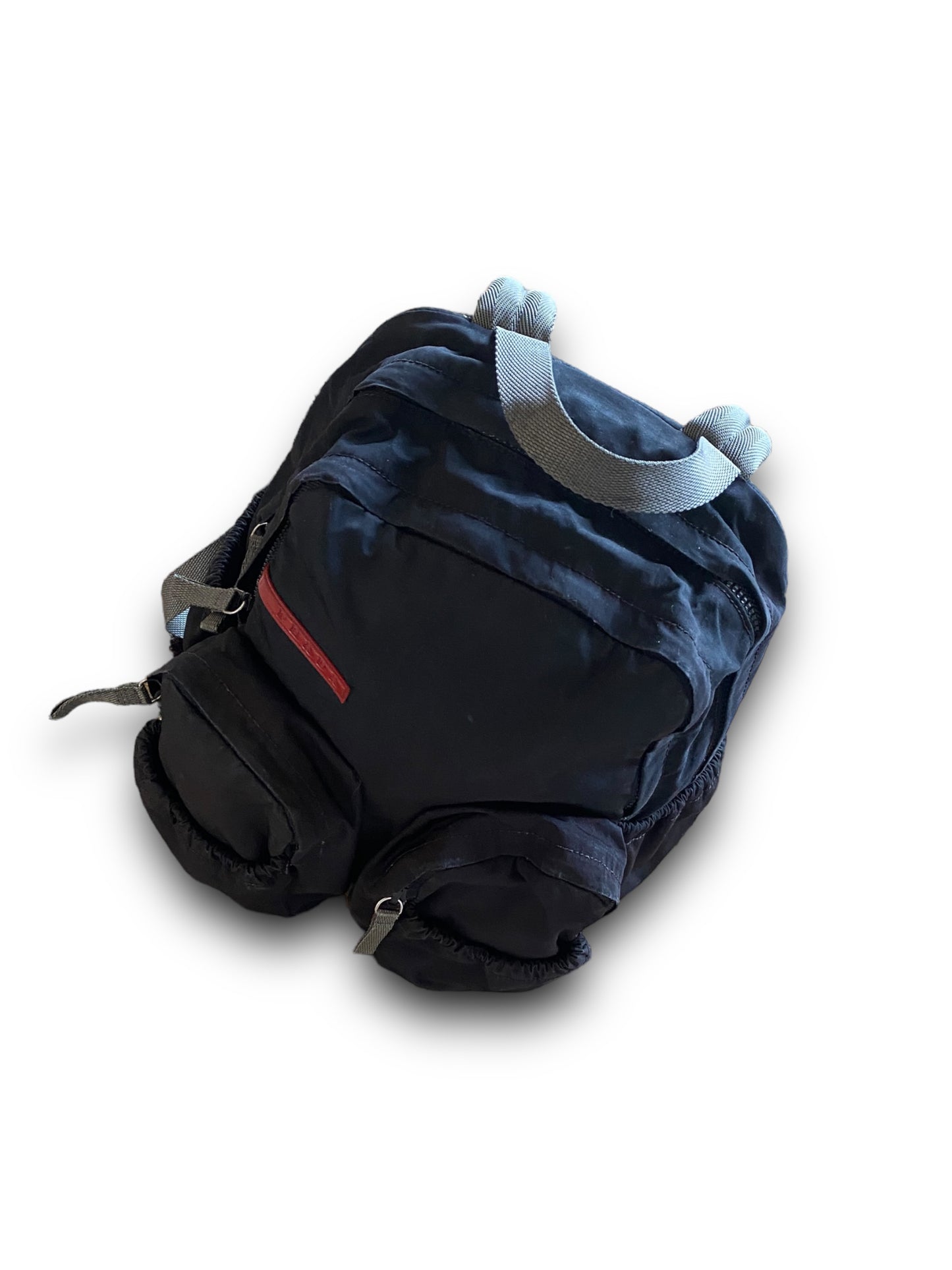 PRADA SPORT 00S TECHNICAL  BLACK NYLON BACKPACK