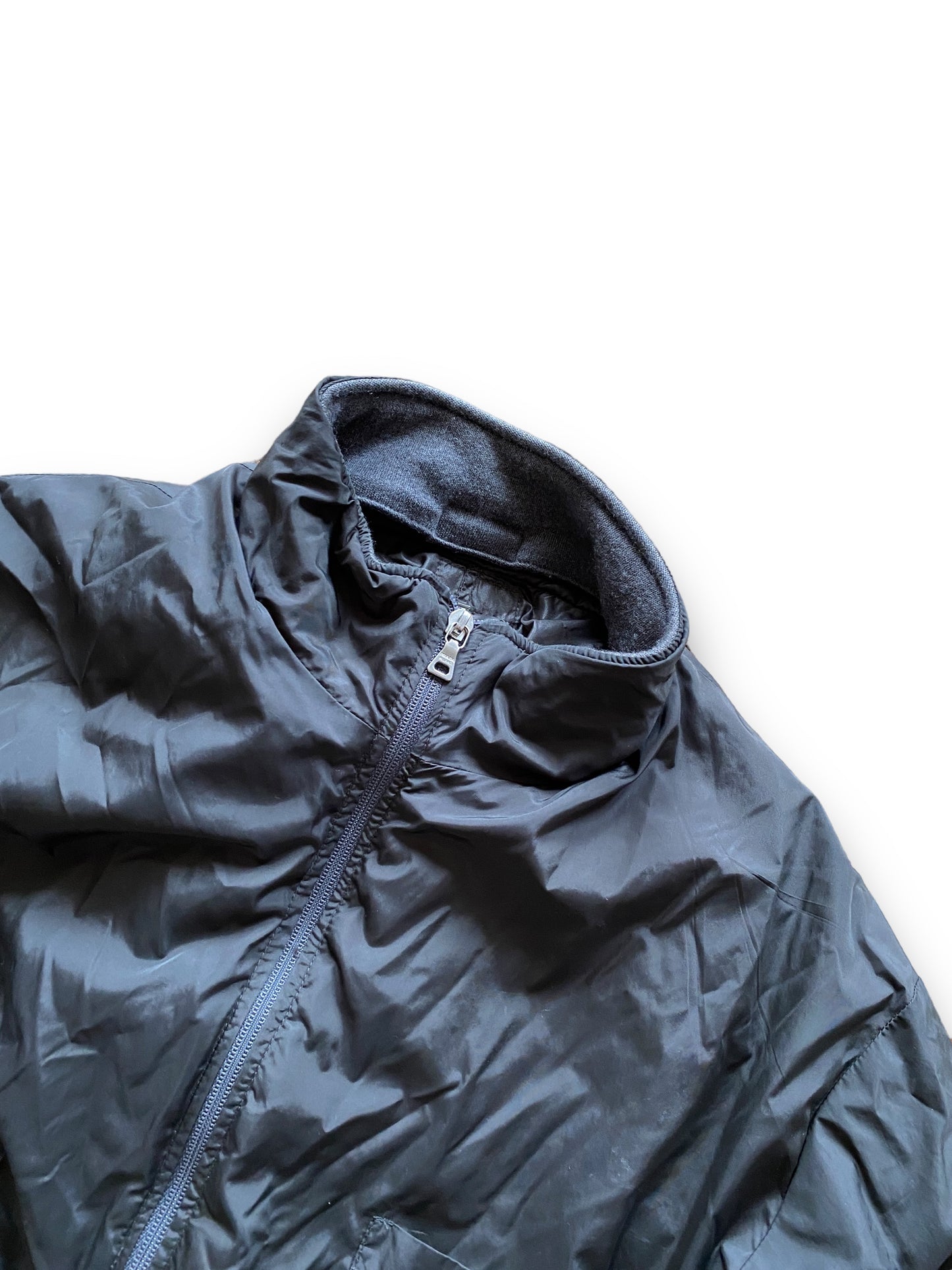 PRADA SPORT 00s REVERSIBLE JACKET WOOL AND NYLON (M)