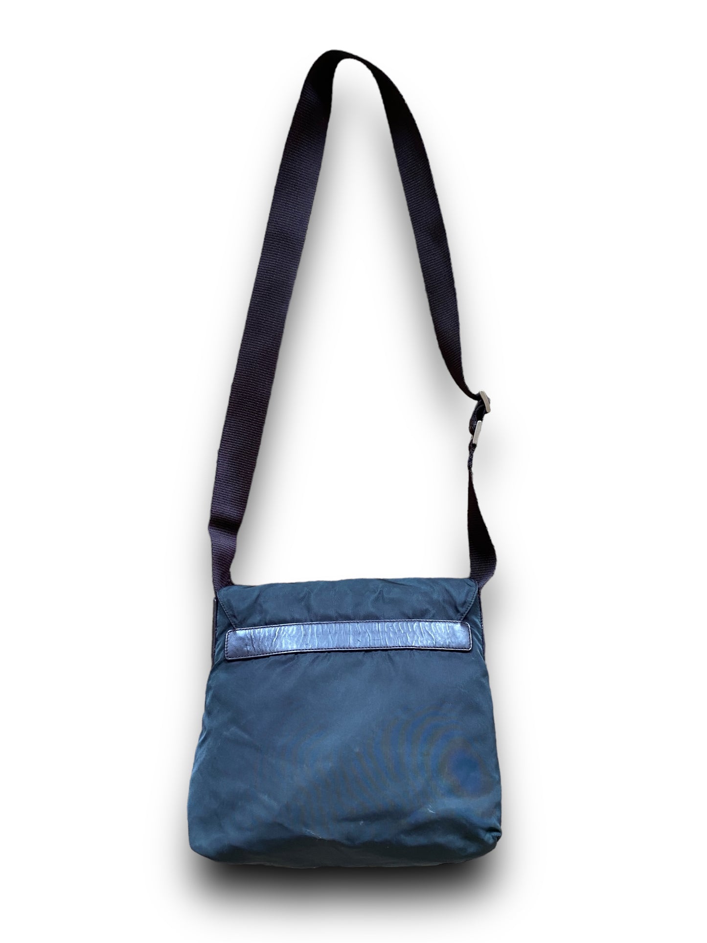 PRADA AQUA GREEN SINGLE STRAPS MESSENGER BAG