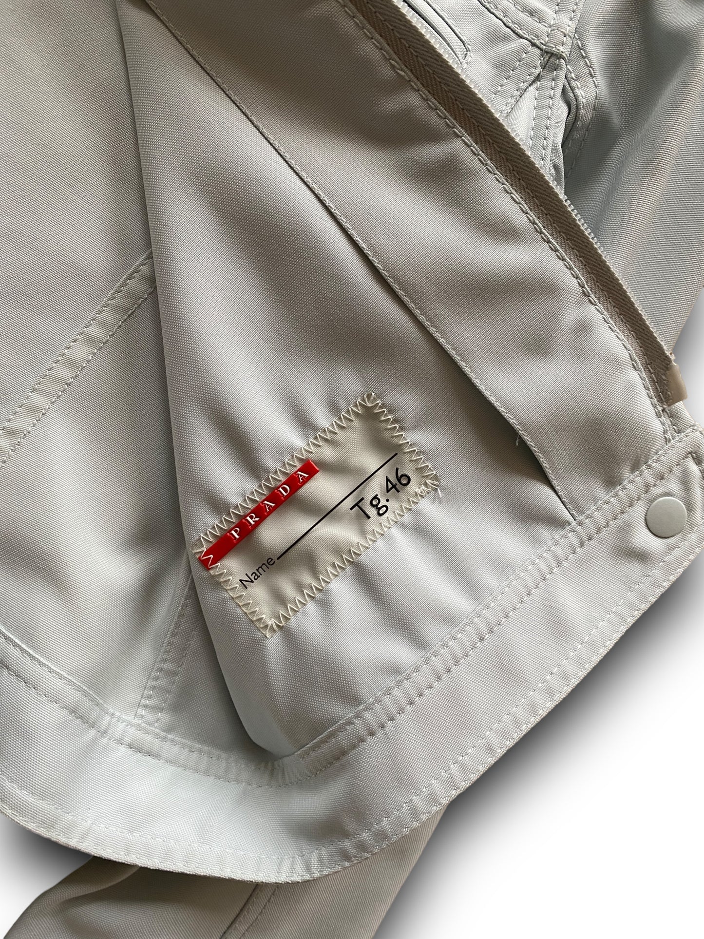 PRADA SPORT 00s BABY LIGHT BLUE JACKET (S-M)