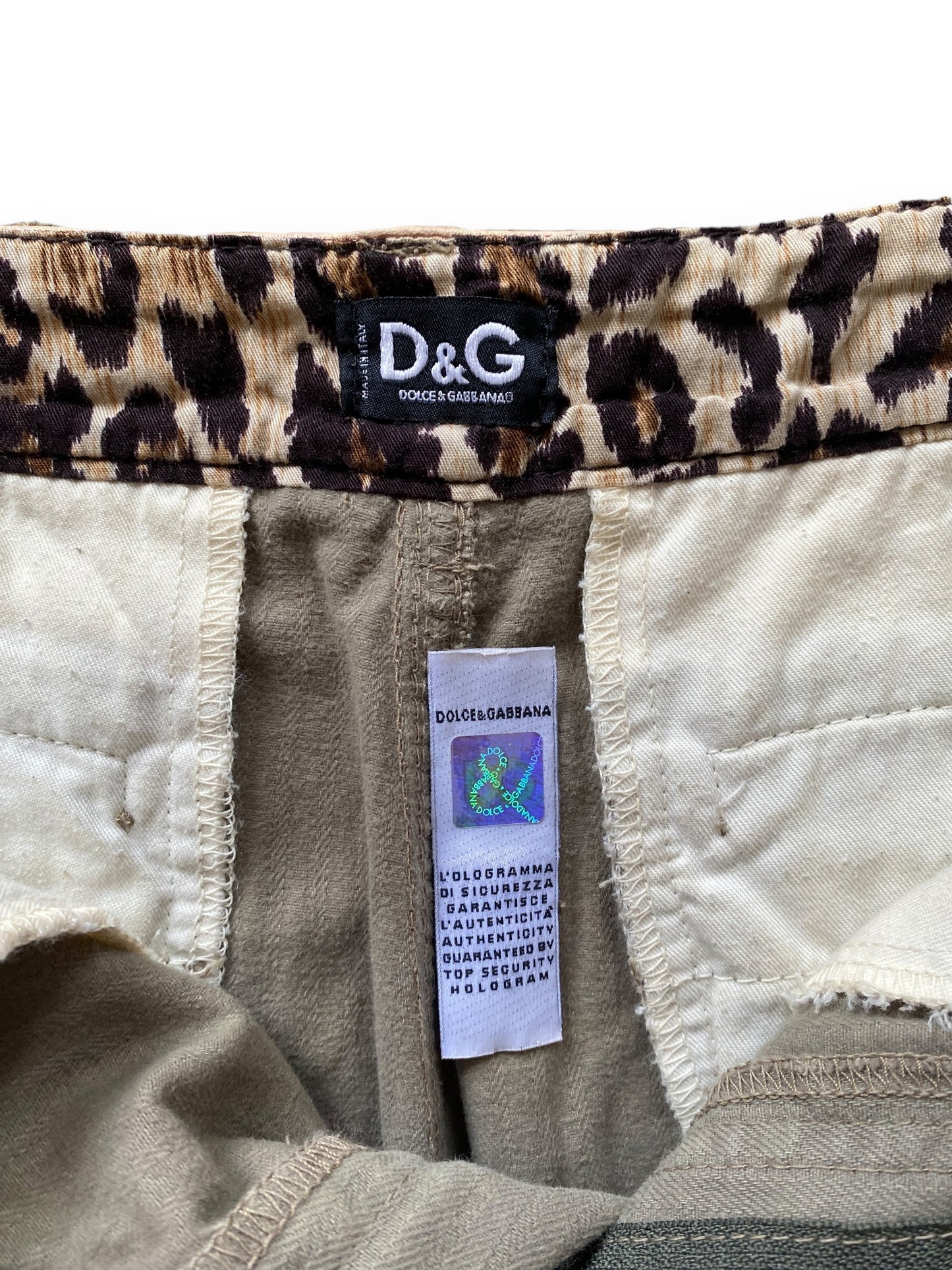 D&G ARMY COMBAT CARGO PANTS