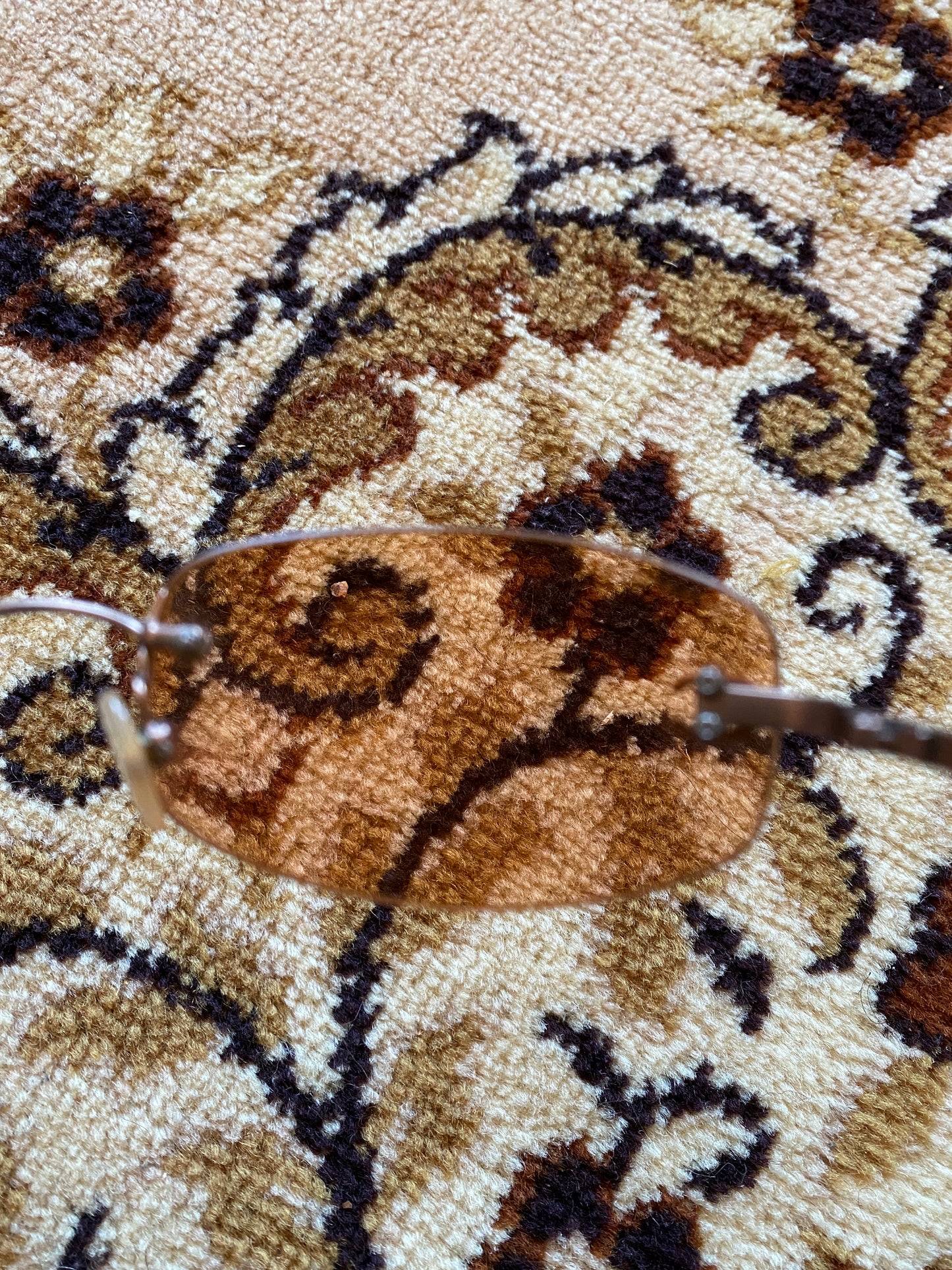 CHANEL 00s RIMLESS ROSE SUNGLASSES