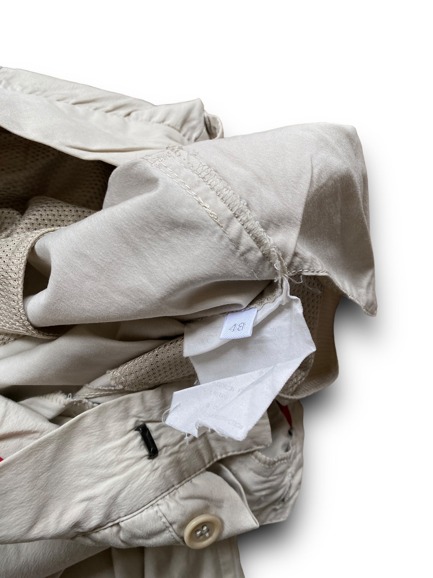 PRADA LIGHT CREME PANTS (M)