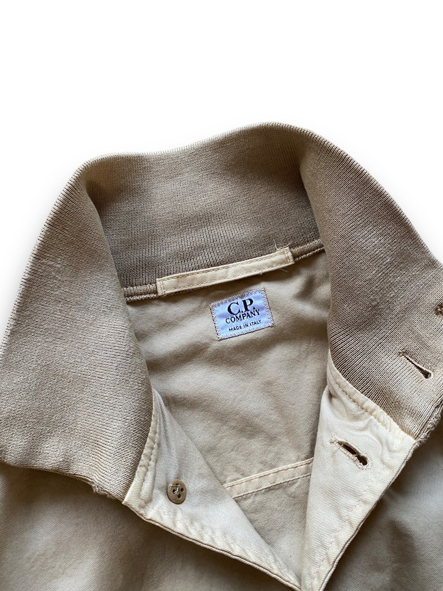 CP COMPANY BEIGE FLIGHT JACKET (M)