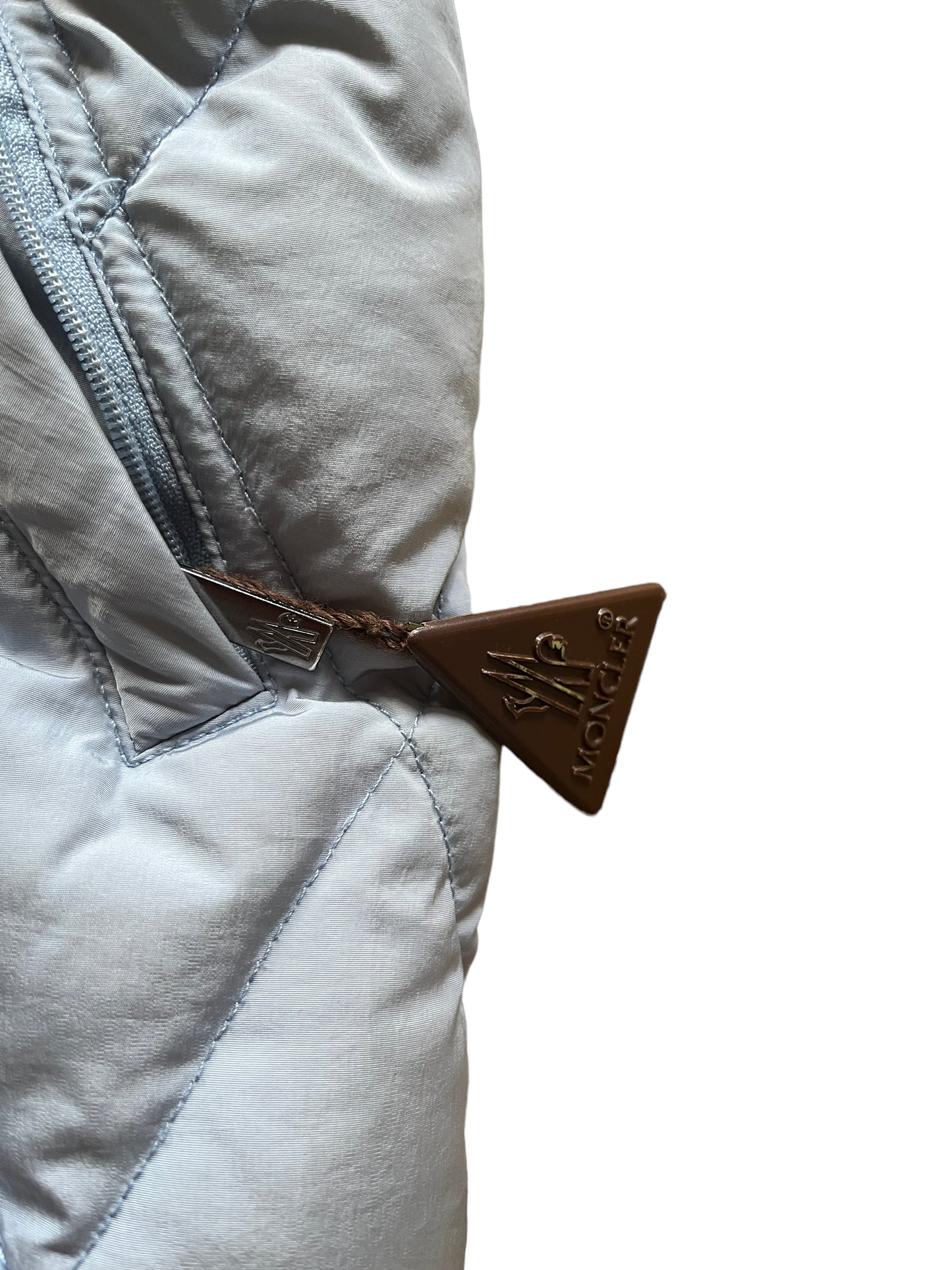 LIGHT BLUE MONCLER VEST (L-XL)