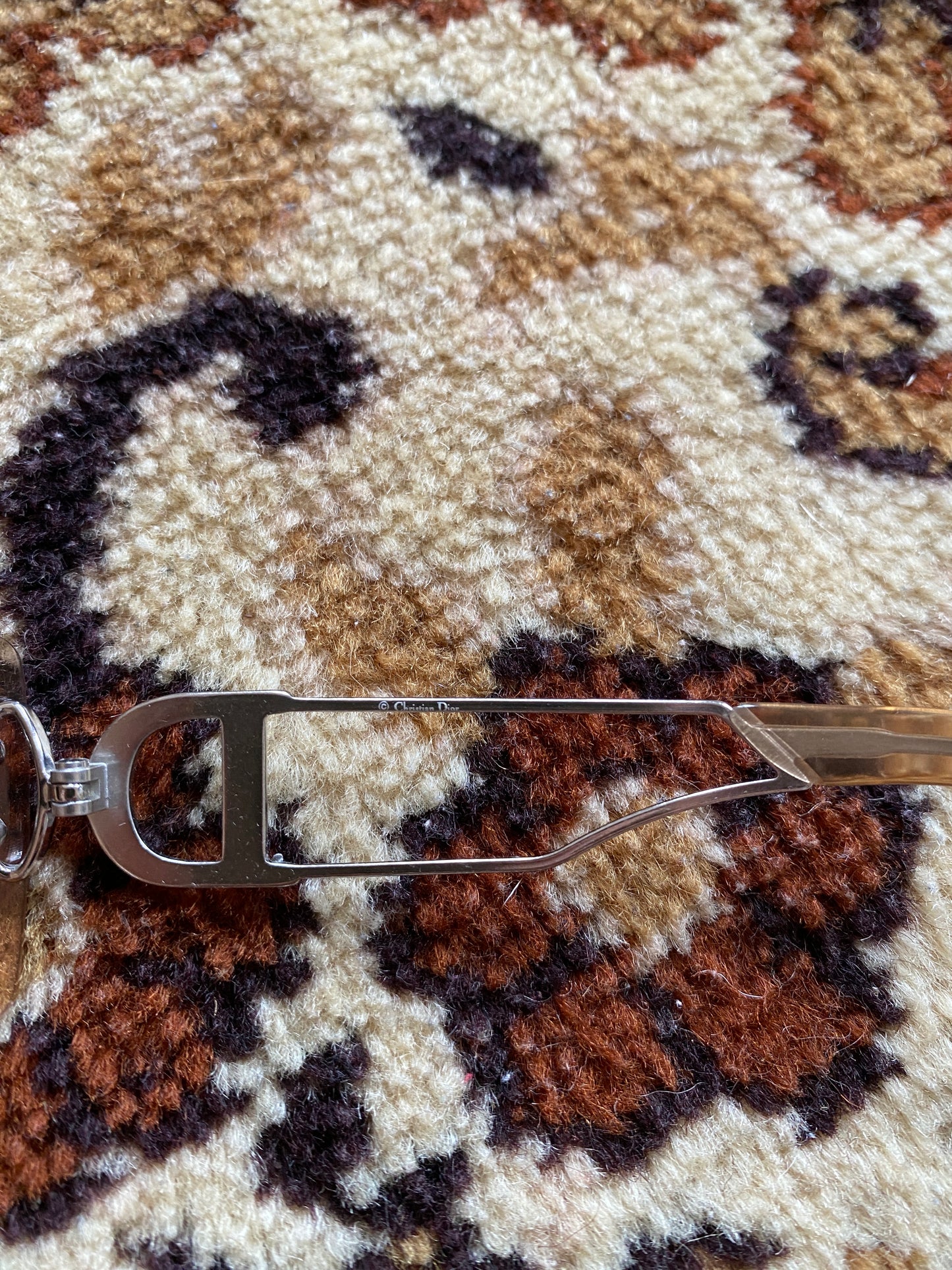 DIOR TRANSPARENT WHITE ARGENT SUNGLASSES