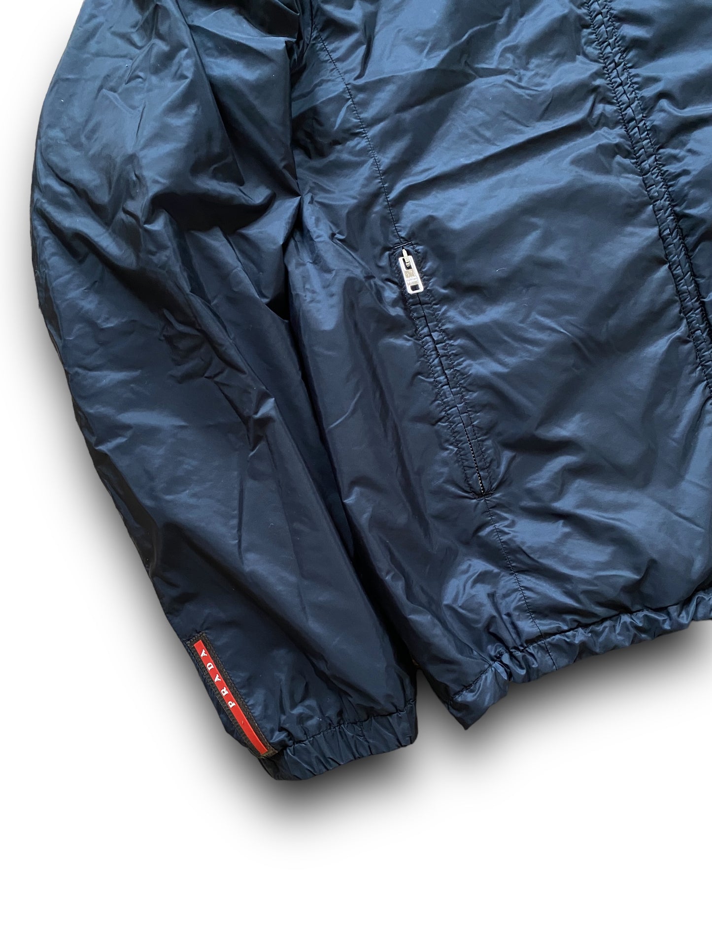 PRADA SPORT REVERSIBLE BLUE & KAKI JACKET (M)