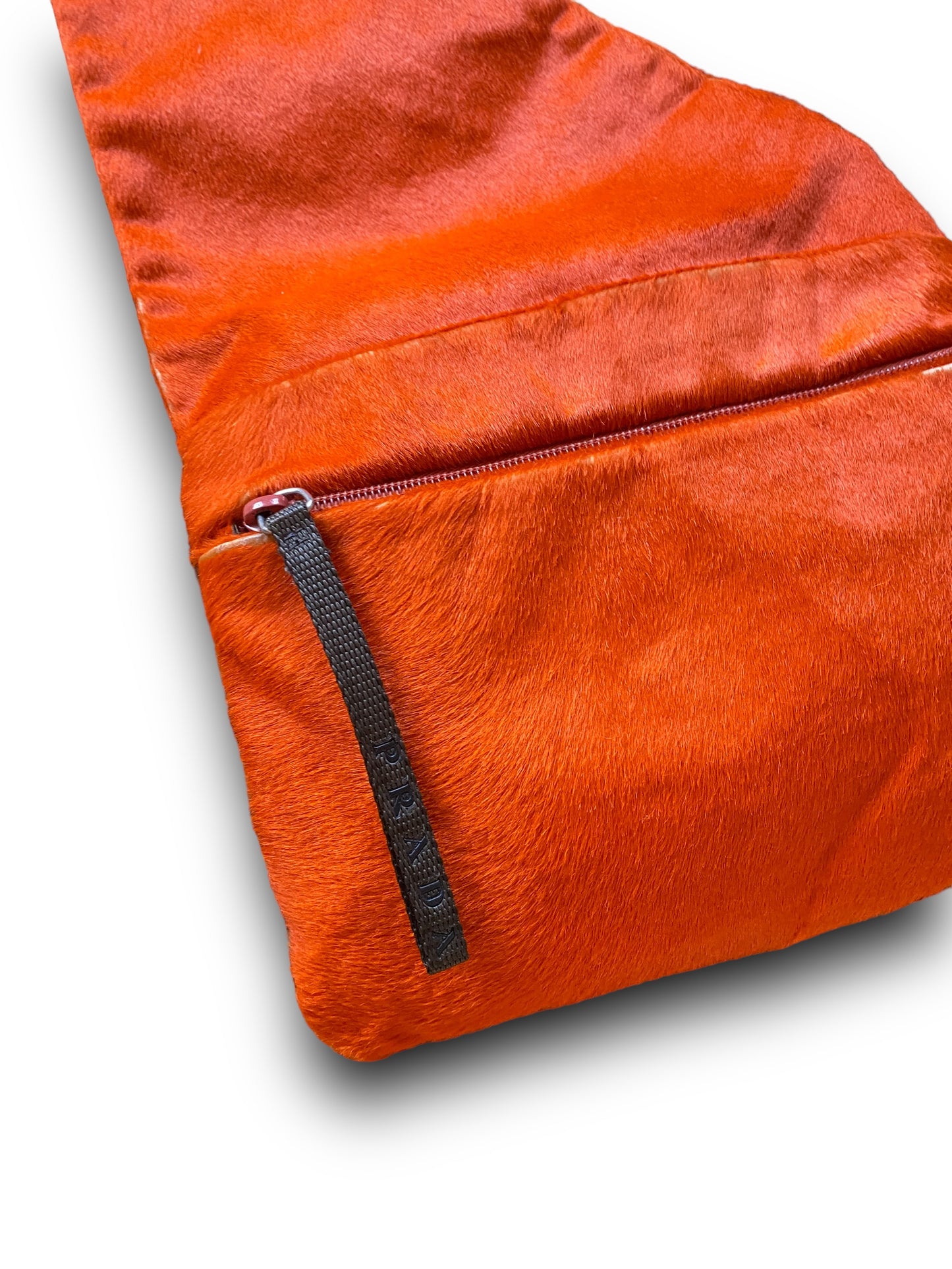 PRADA F/W 1999 RUNWAY FUR HOLSTER SLINGBAG