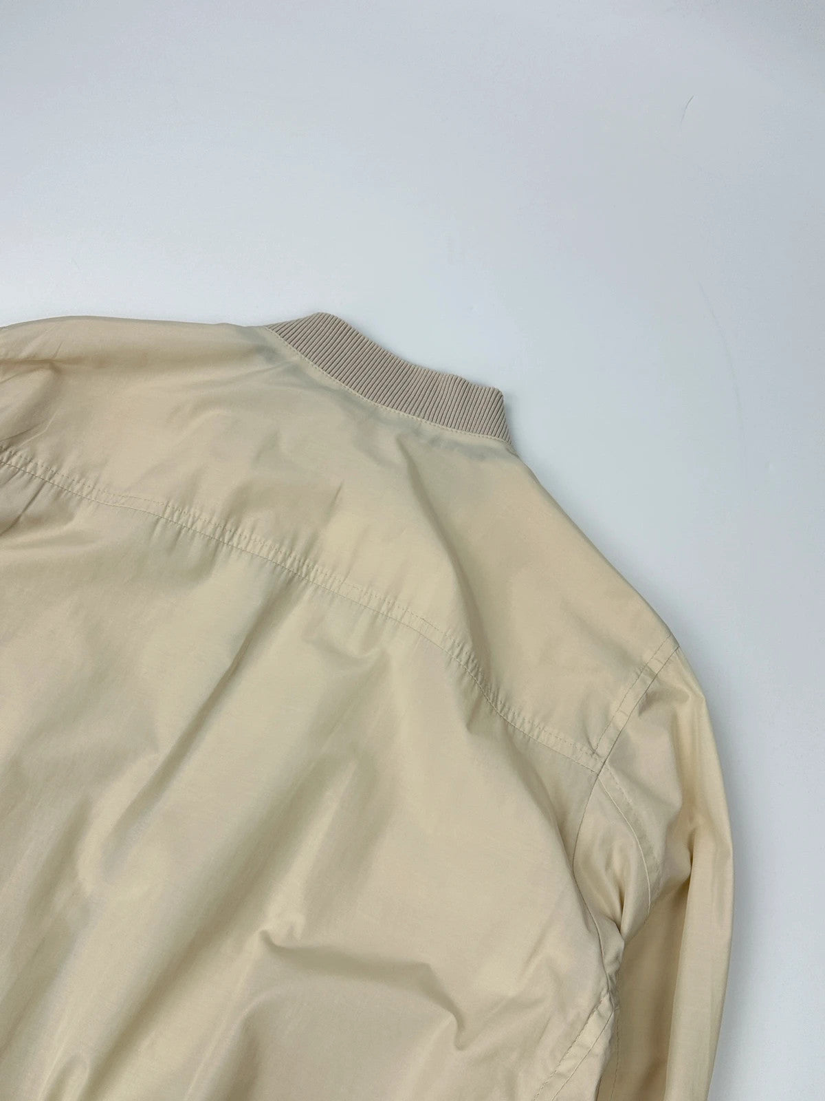 Prada Milano SS2010 Cream Bomber Jacket