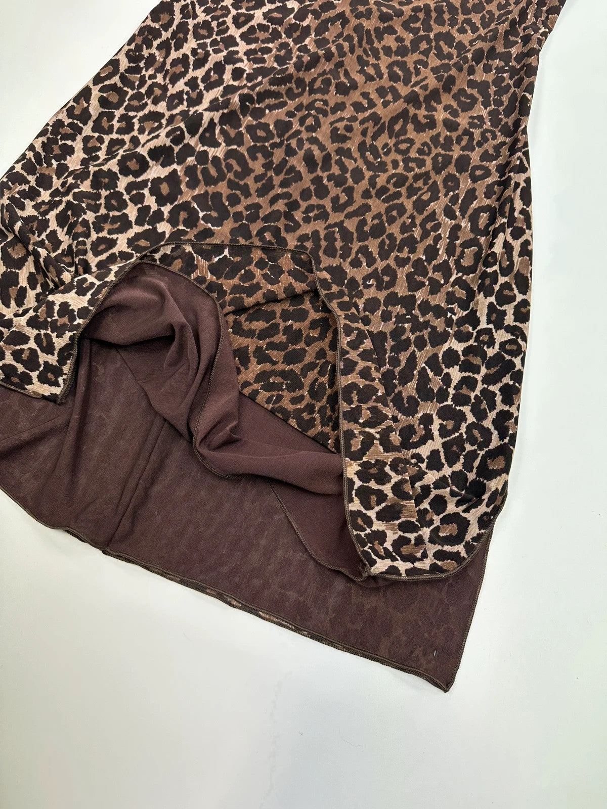 Dolce & Gabbana 90’s Léopard Print Lined Dress