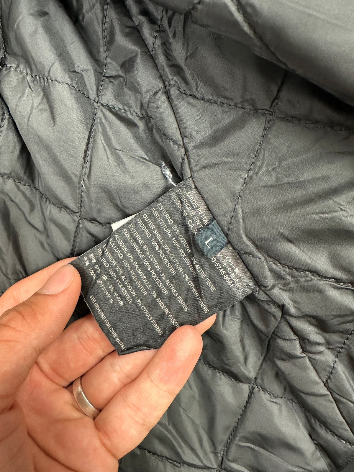 Prada Sport FW2004 Brown Padded Corduroy RedTab Jacket